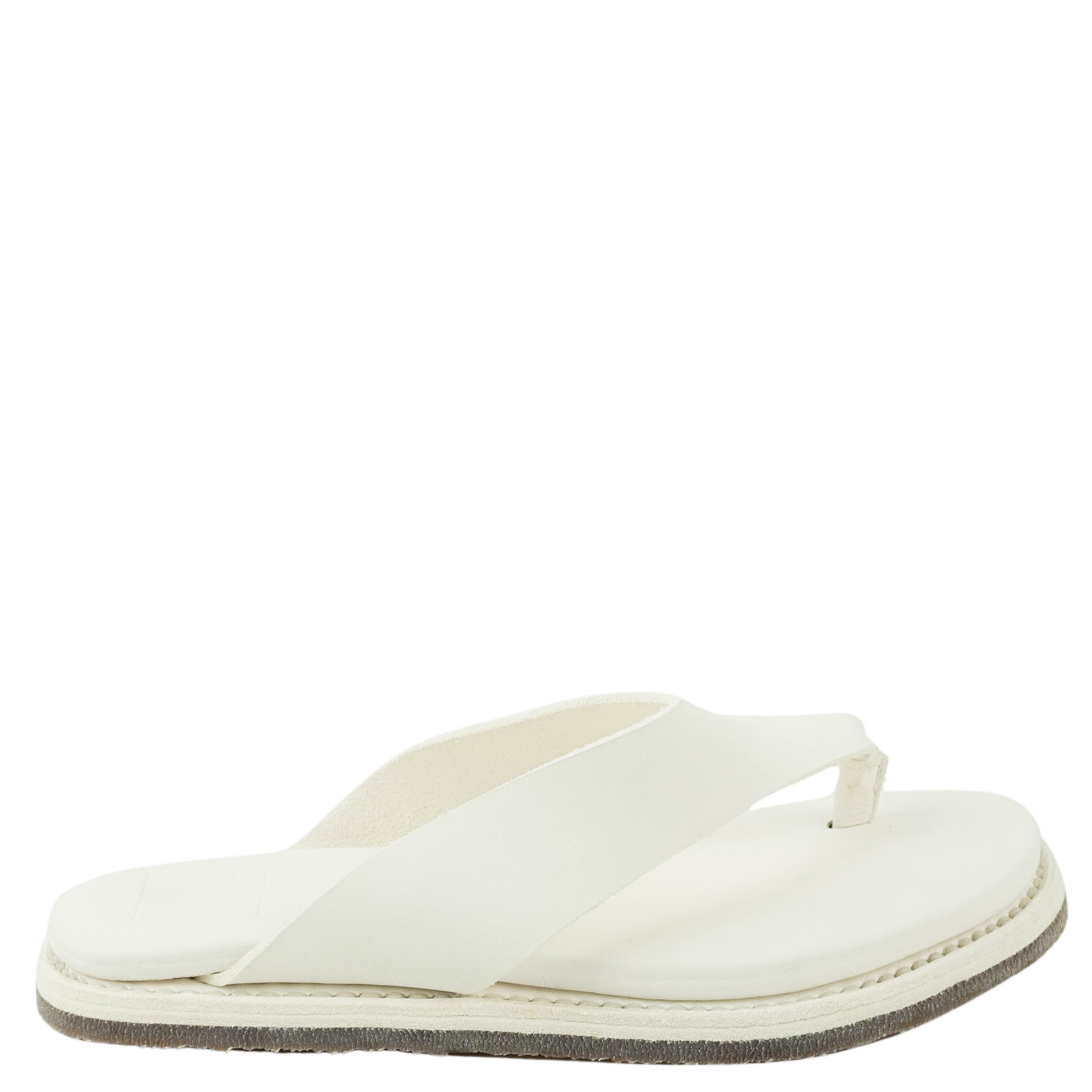 Guidi Leather Flip Flops in White 6 Guidi Leather Flip Flops in White