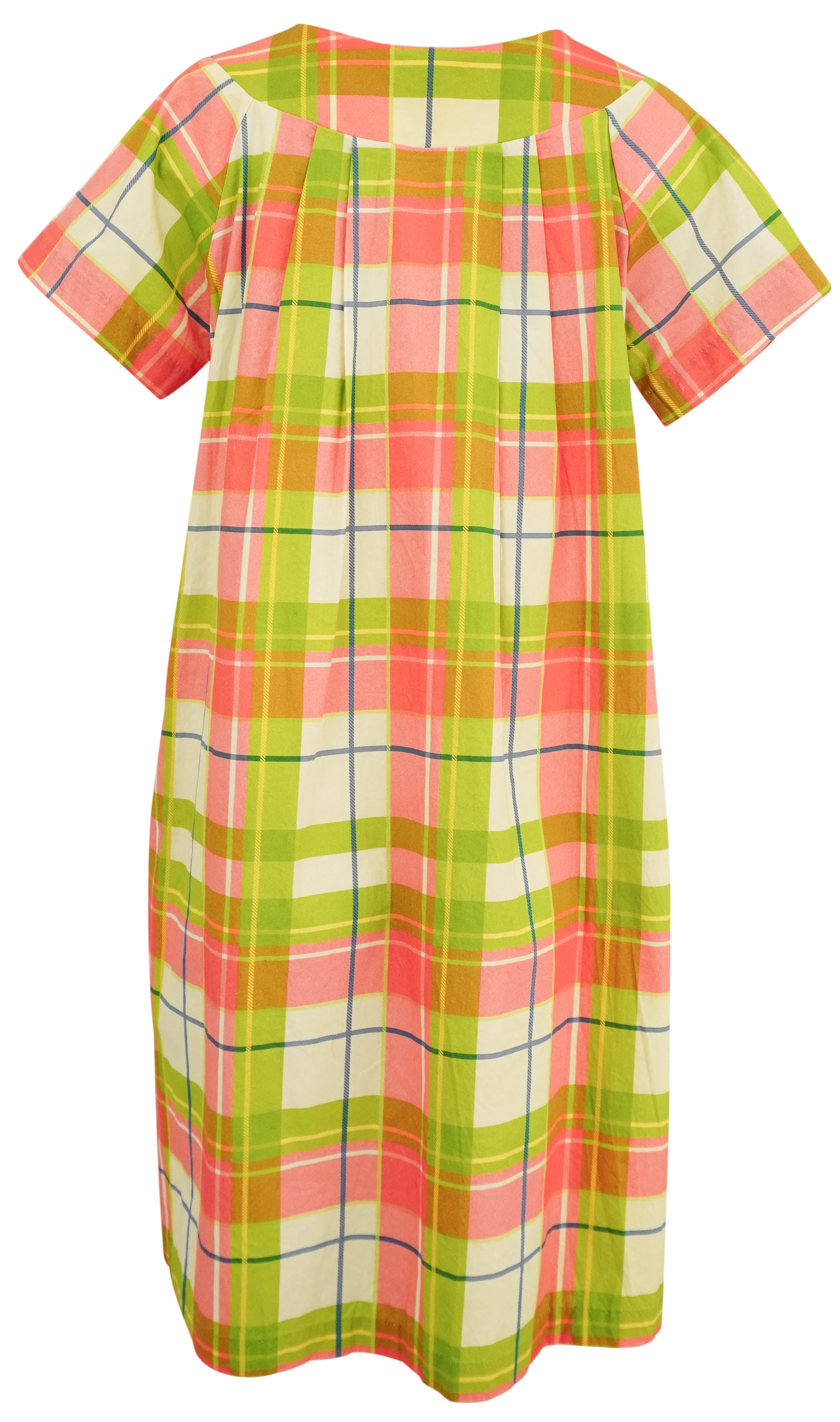 Frances Valentine Easy Dress in Watermelon Plaid 3 Frances Valentine Easy Dress in Watermelon Plaid