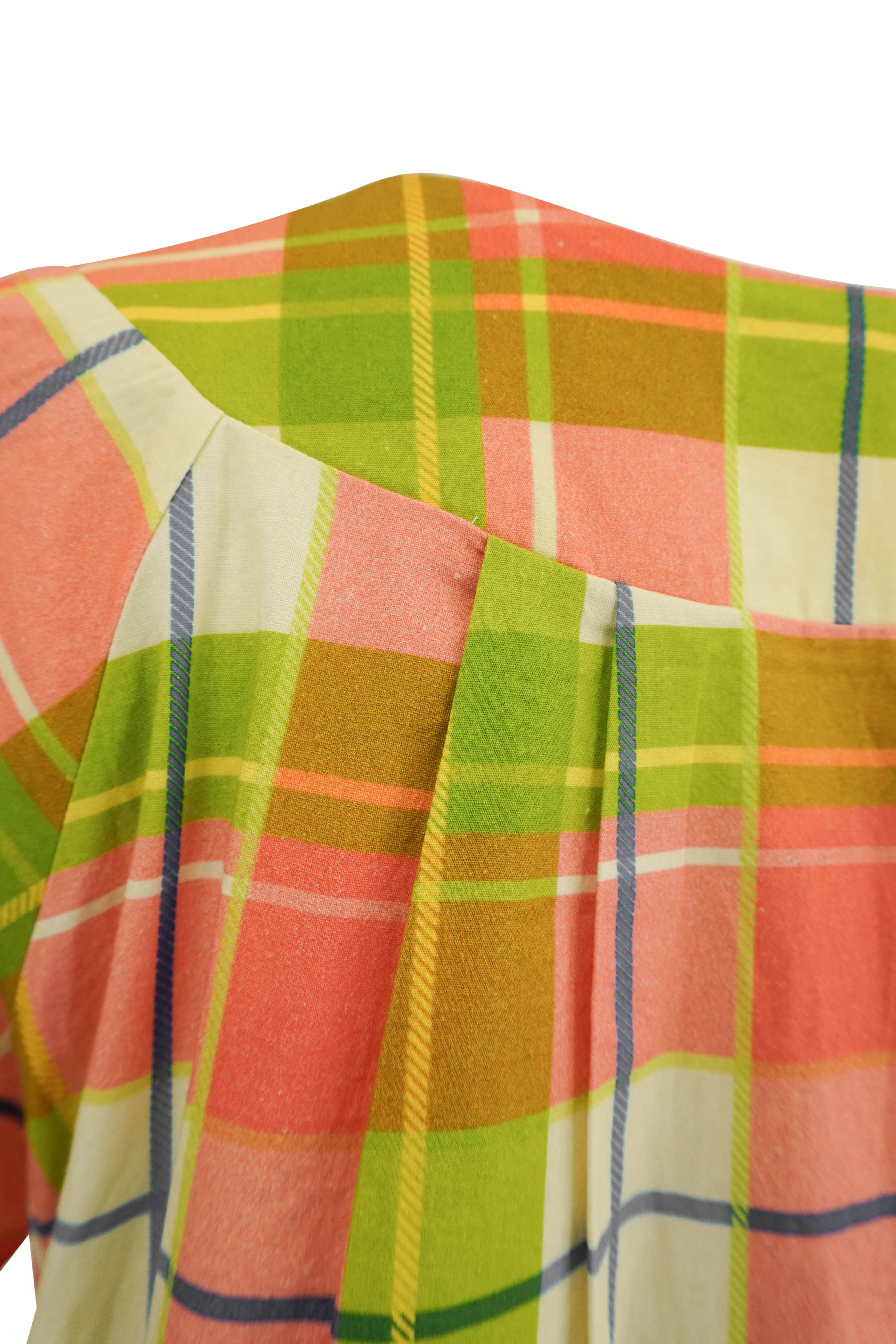 Frances Valentine Easy Dress in Watermelon Plaid 6 Frances Valentine Easy Dress in Watermelon Plaid