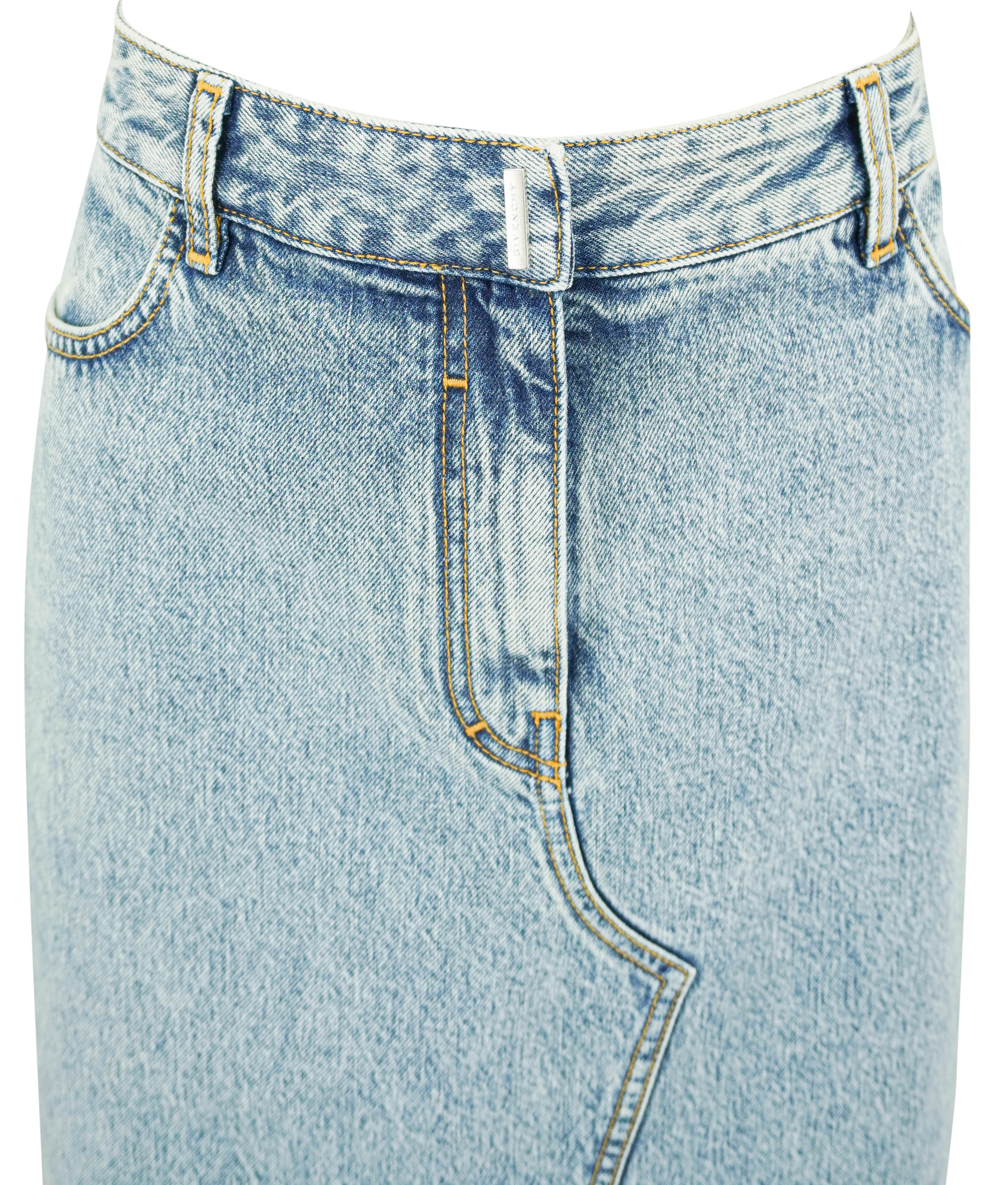 Givenchy Denim Skirt in Light Blue