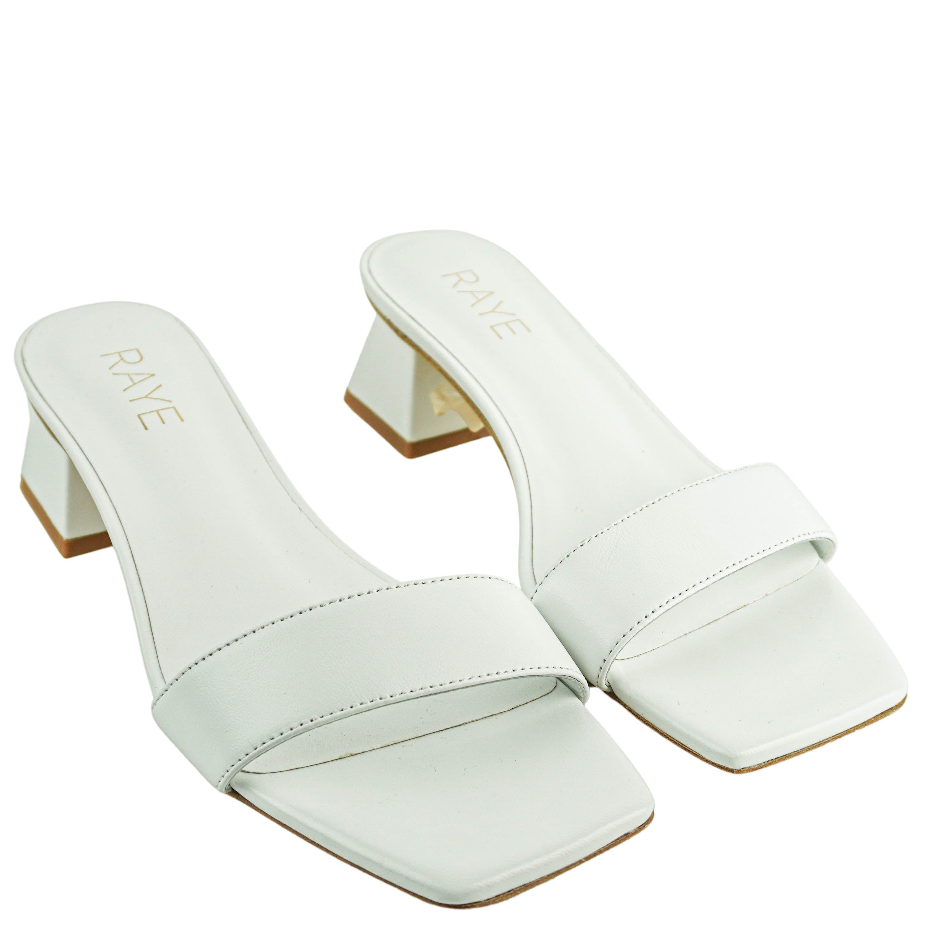 Raye Julie Sandals in White 3 Raye Julie Sandals in White
