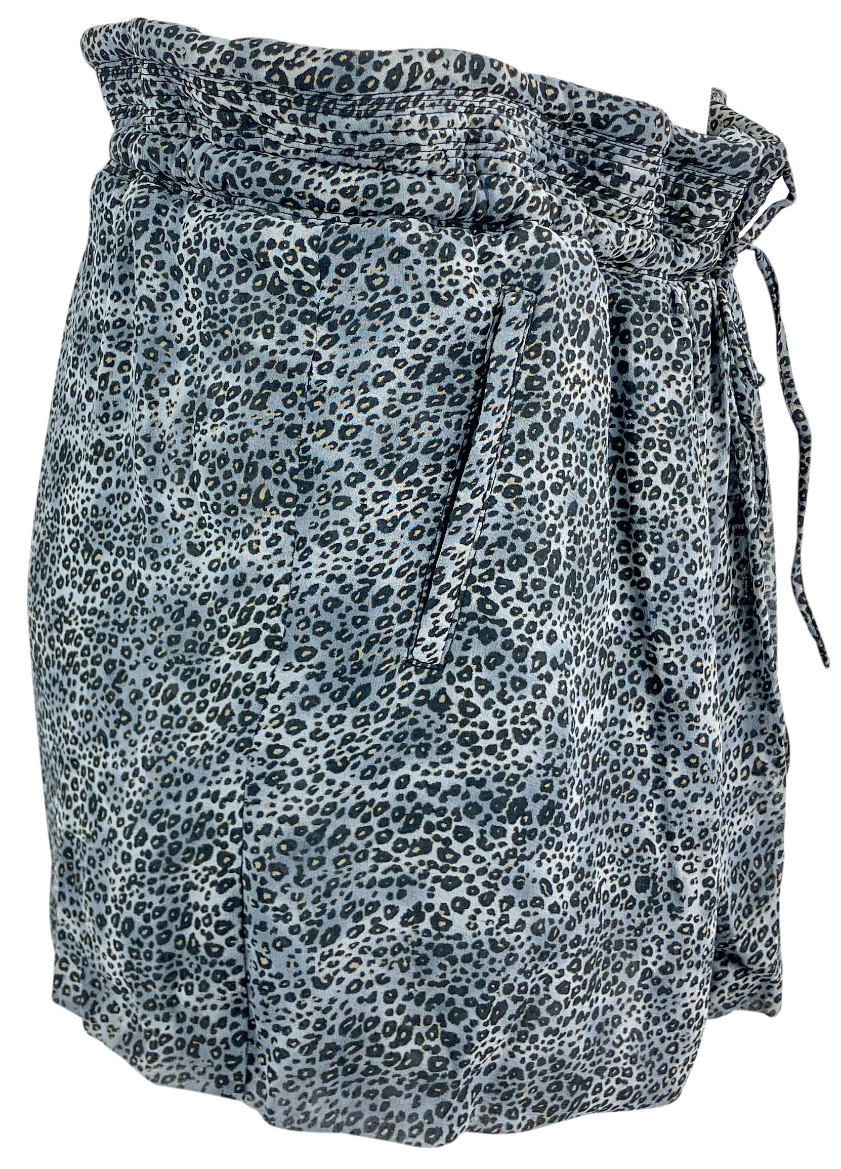 Iro Zana Mini Skirt in Blue 3 Iro Zana Mini Skirt in Blue