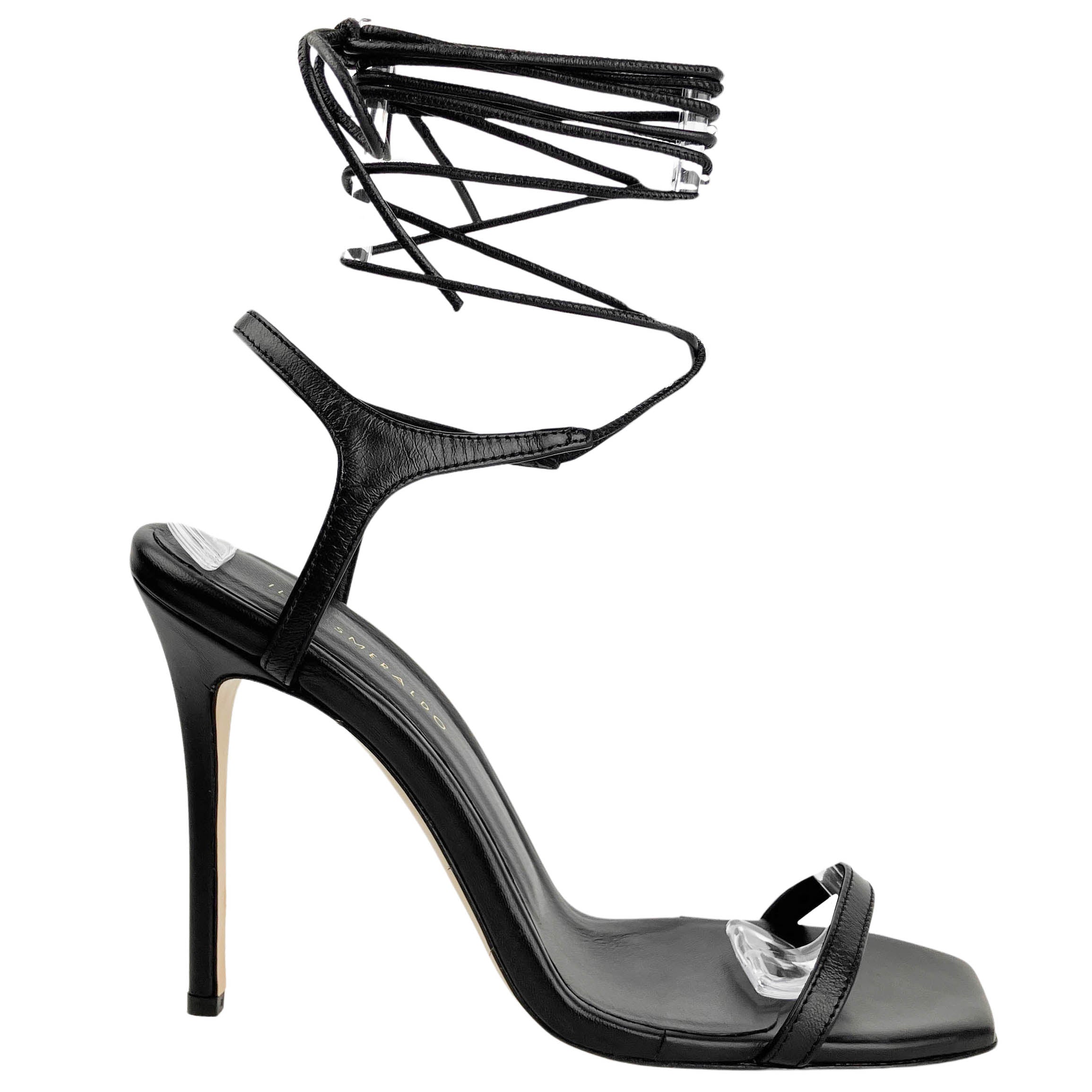 Ilio Smeraldo Pritika Sandals in Black 1 Ilio Smeraldo Pritika Sandals in Black