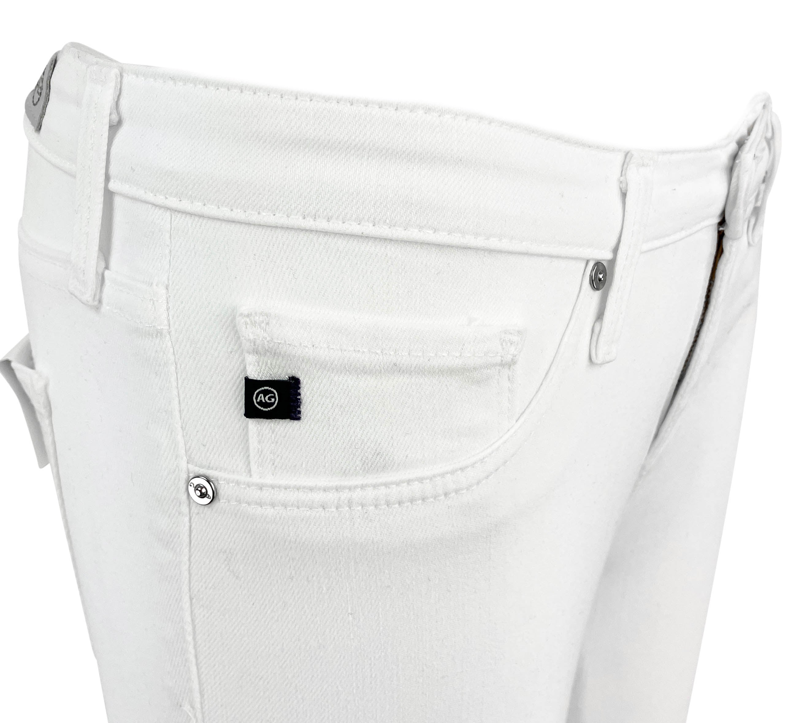 AG Jeans The Legging Ankle Jeans in White