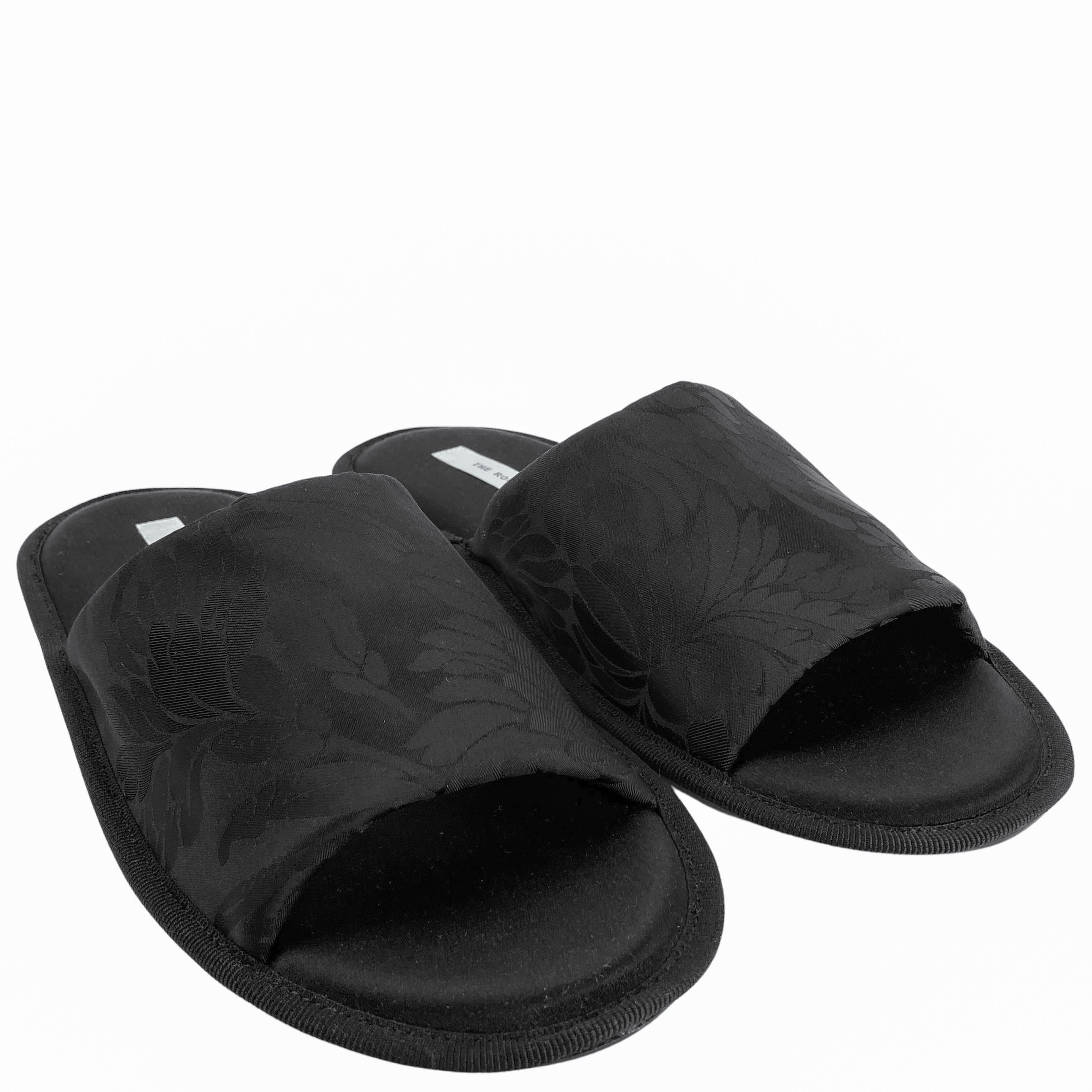 The Row Frances Slippers in Black 3 The Row Frances Slippers in Black