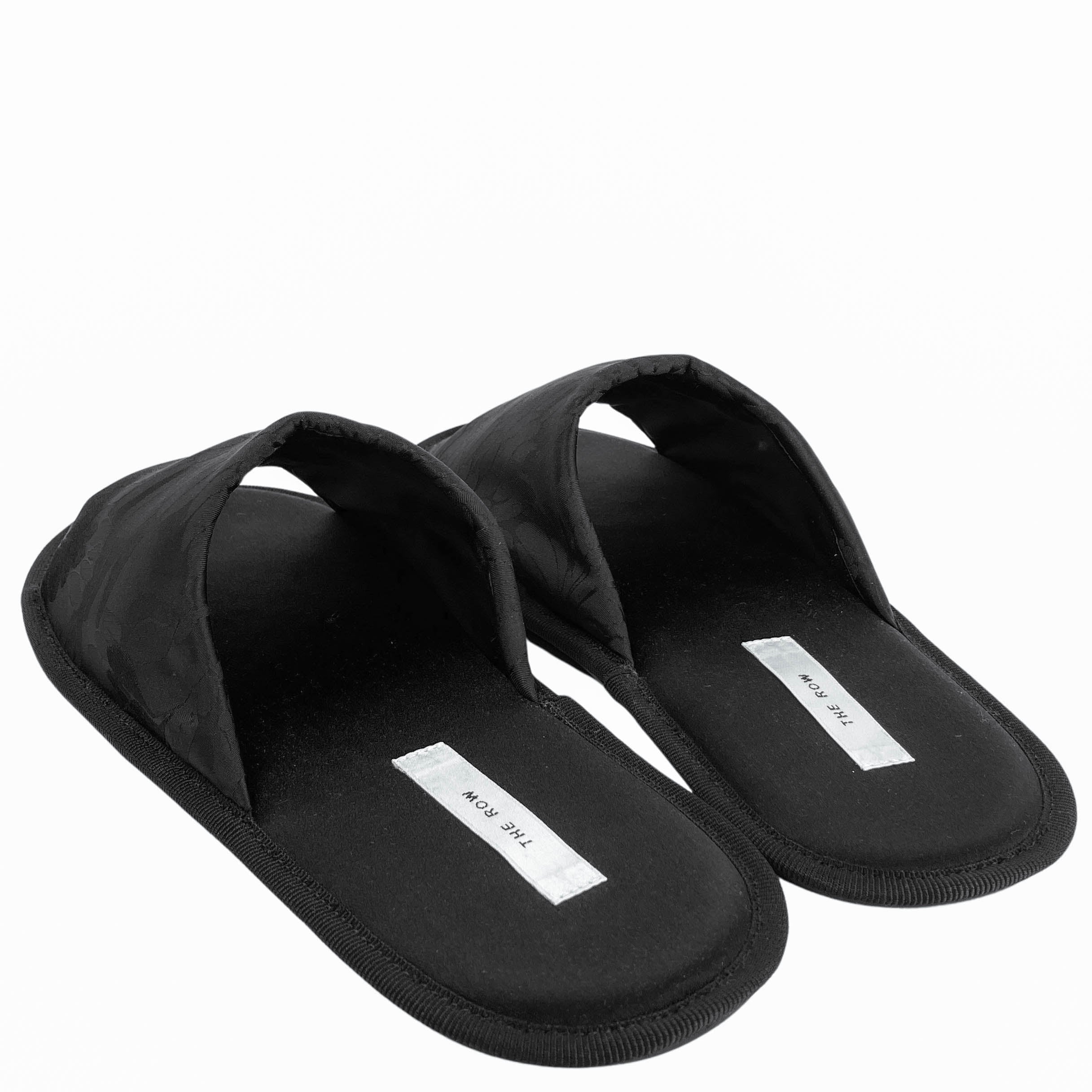 The Row Frances Slippers in Black 5 The Row Frances Slippers in Black