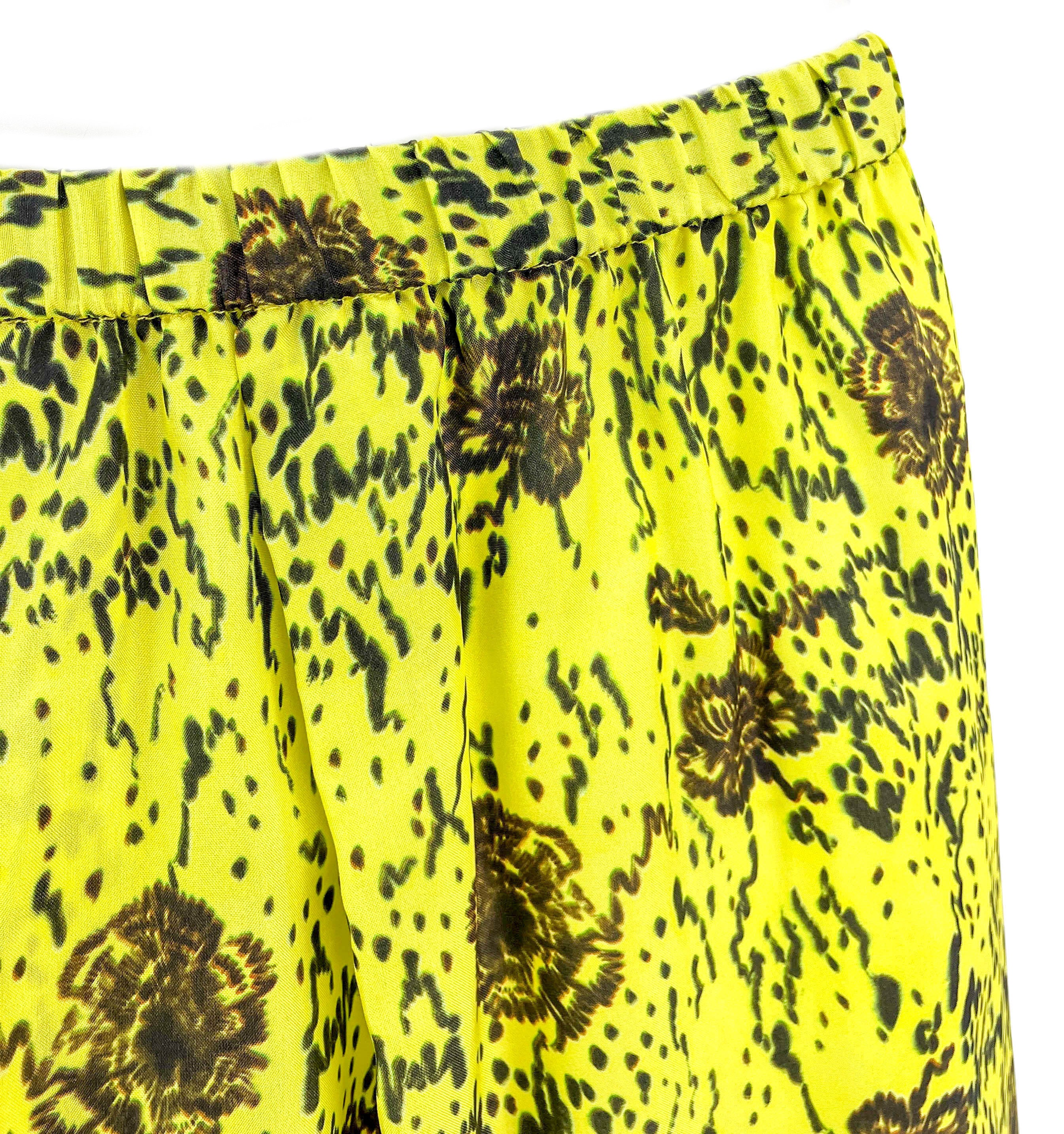 Christian Wijnants Suma Skirt in Yellow Carnation