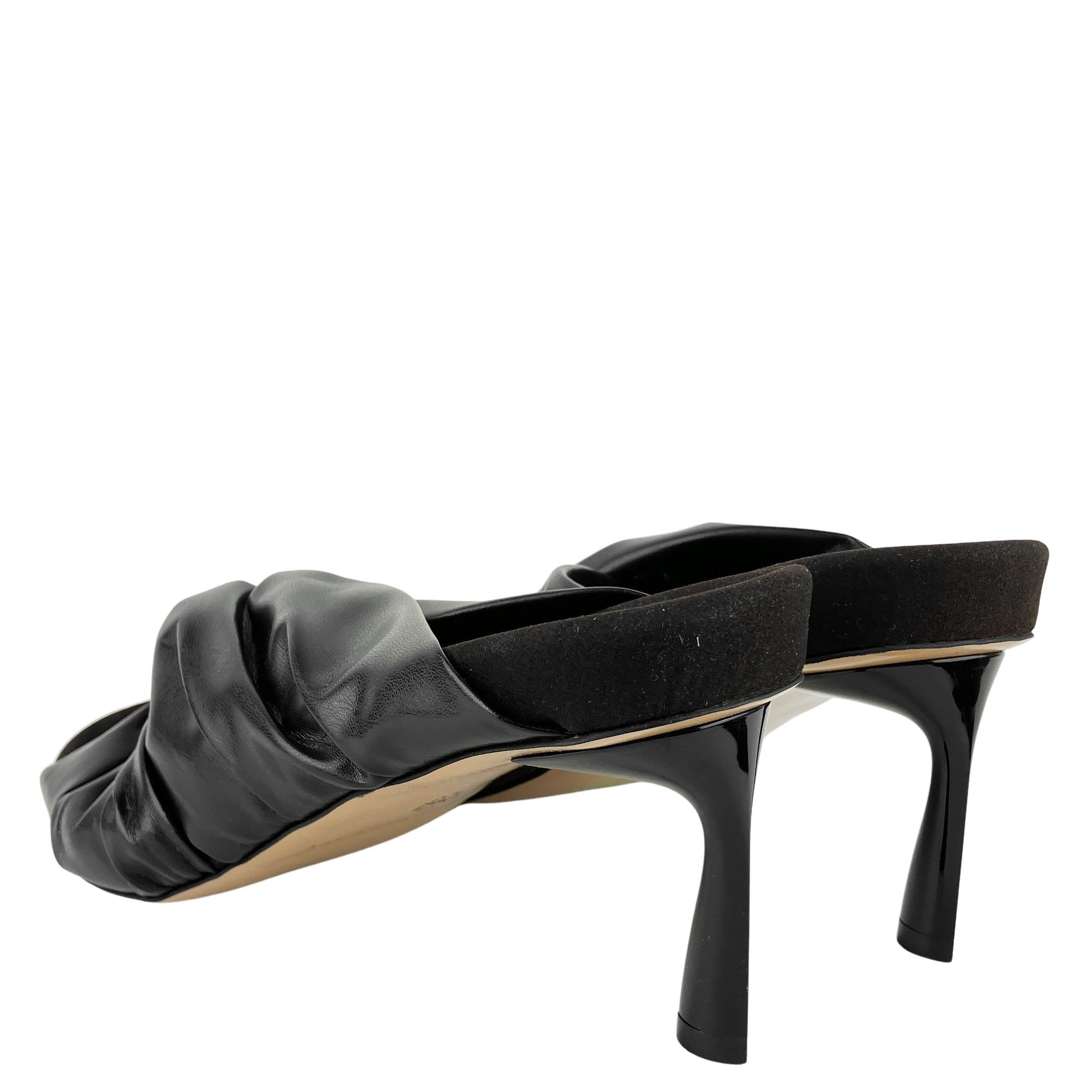 Stella McCartney Terra Twisted Alter-Mat Mules in Black 5 Stella McCartney Terra Twisted Alter-Mat Mules in Black