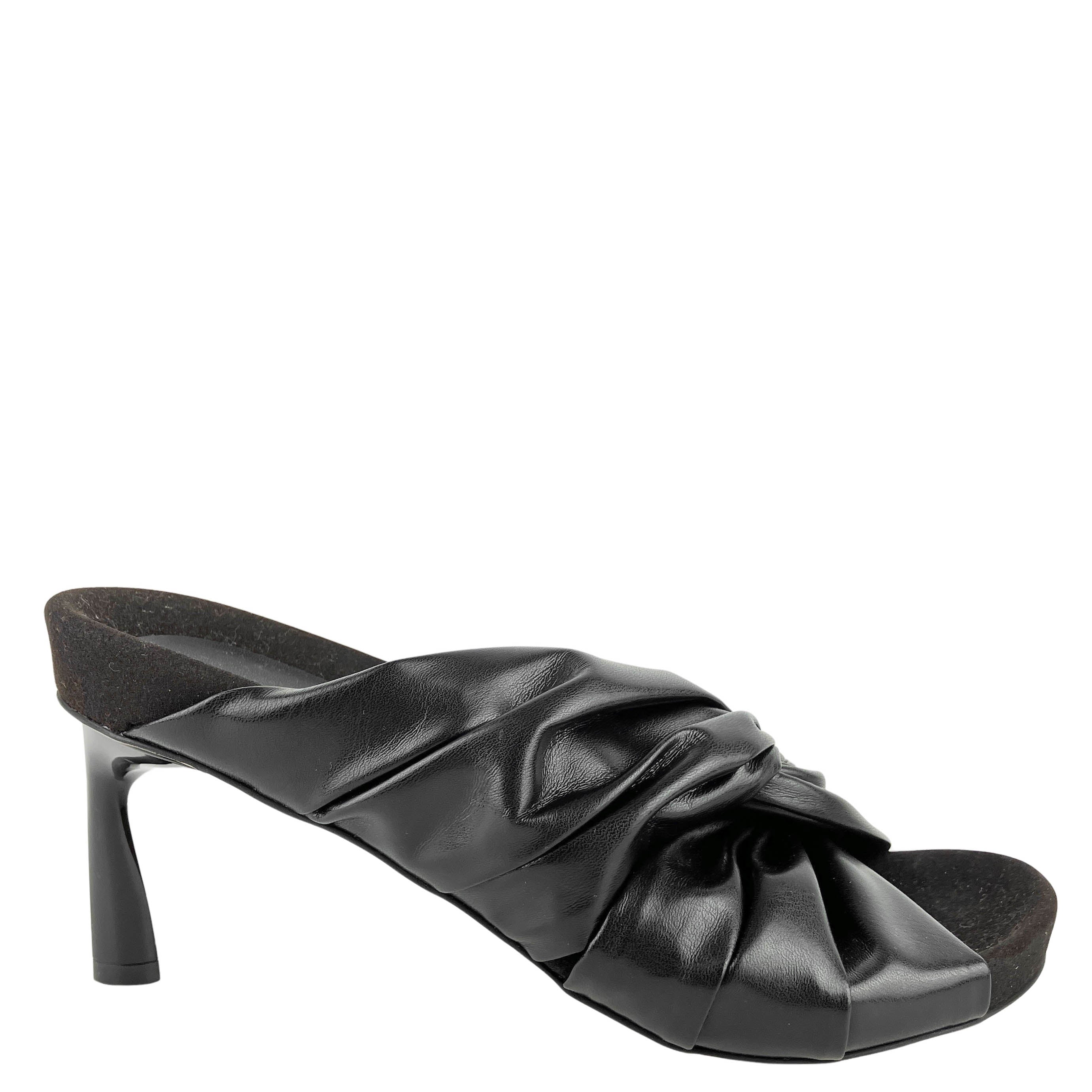 Stella McCartney Terra Twisted Alter-Mat Mules in Black 7 Stella McCartney Terra Twisted Alter-Mat Mules in Black