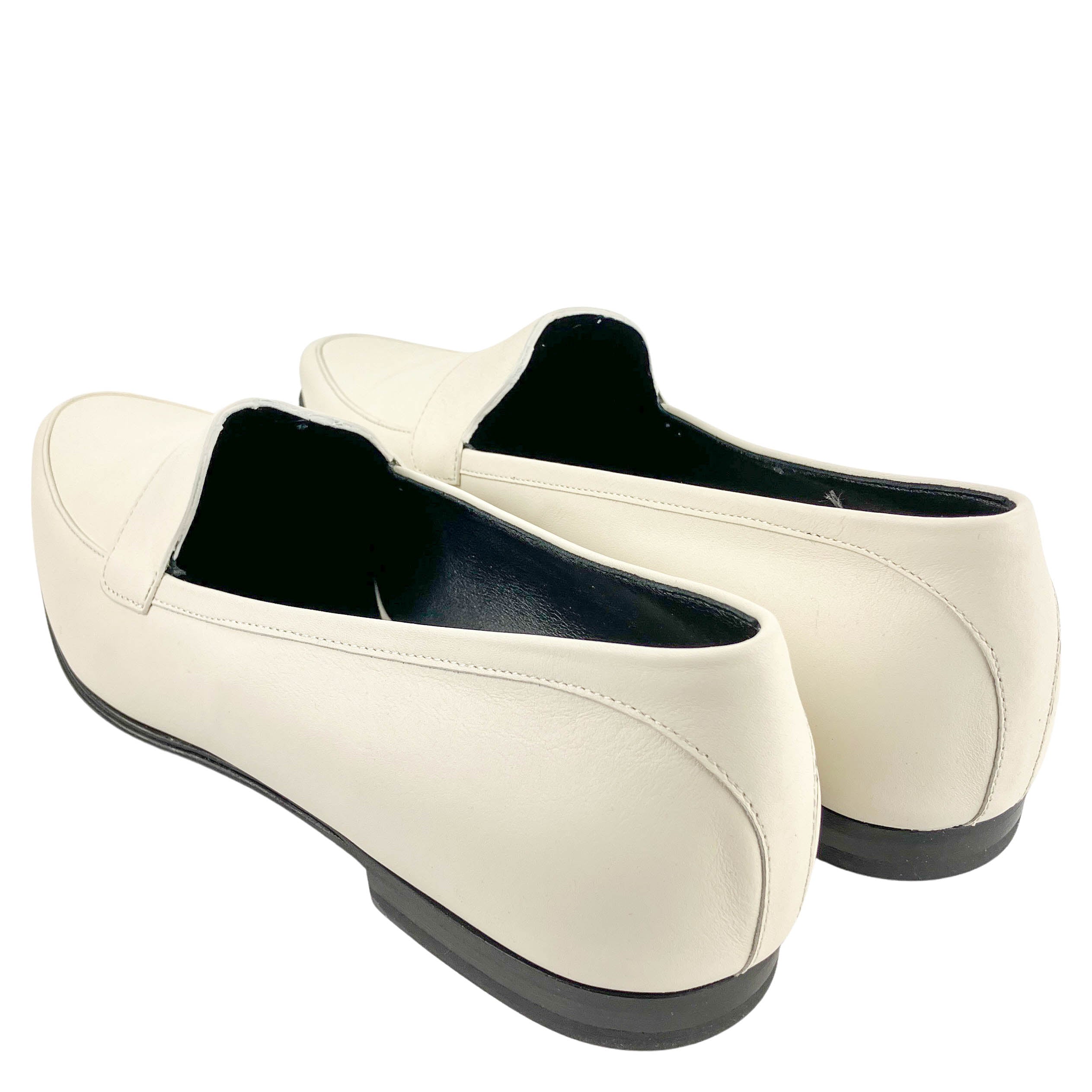 Khaite Pippen Loafers in Cream 5 Khaite Pippen Loafers in Cream