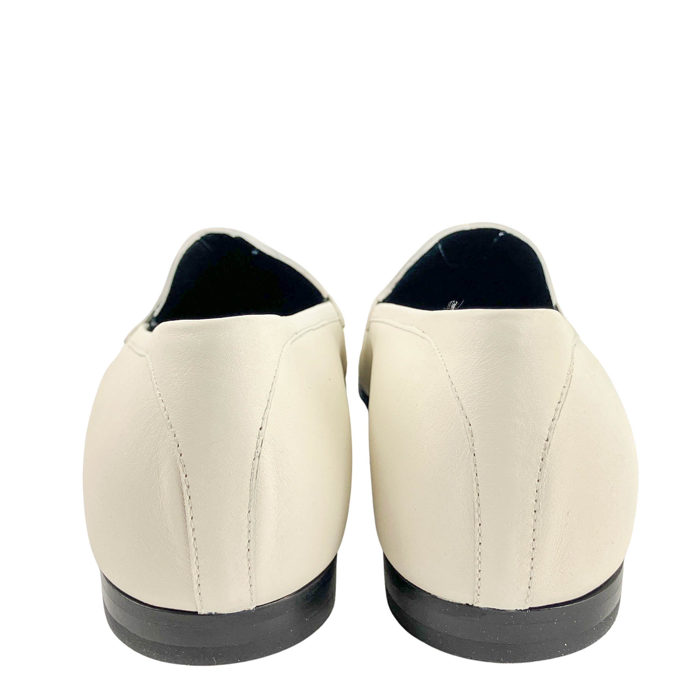 Khaite Pippen Loafers in Cream 6 Khaite Pippen Loafers in Cream