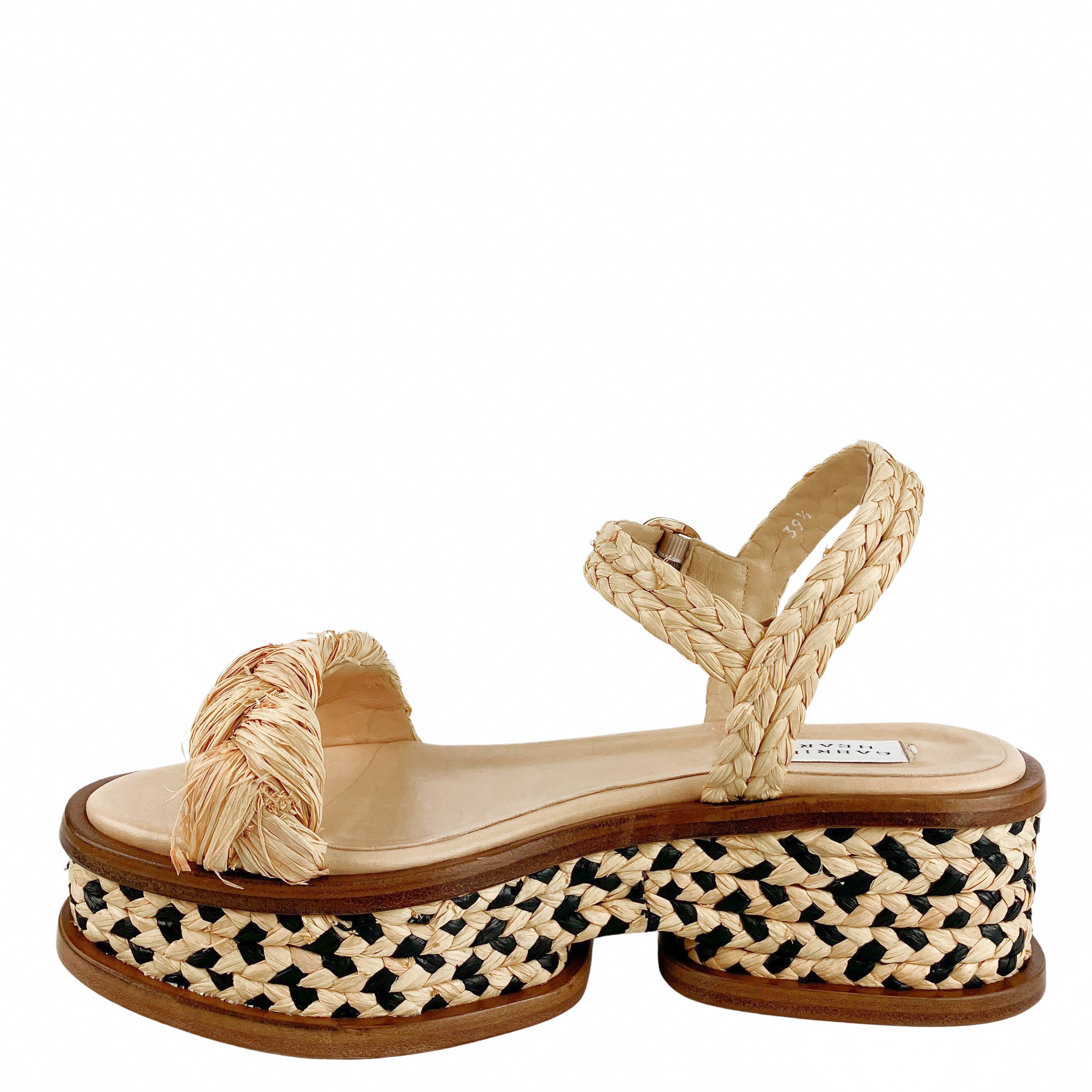 Gabriela Hearst Michael Sandals in Raffia 2 Gabriela Hearst Michael Sandals in Raffia