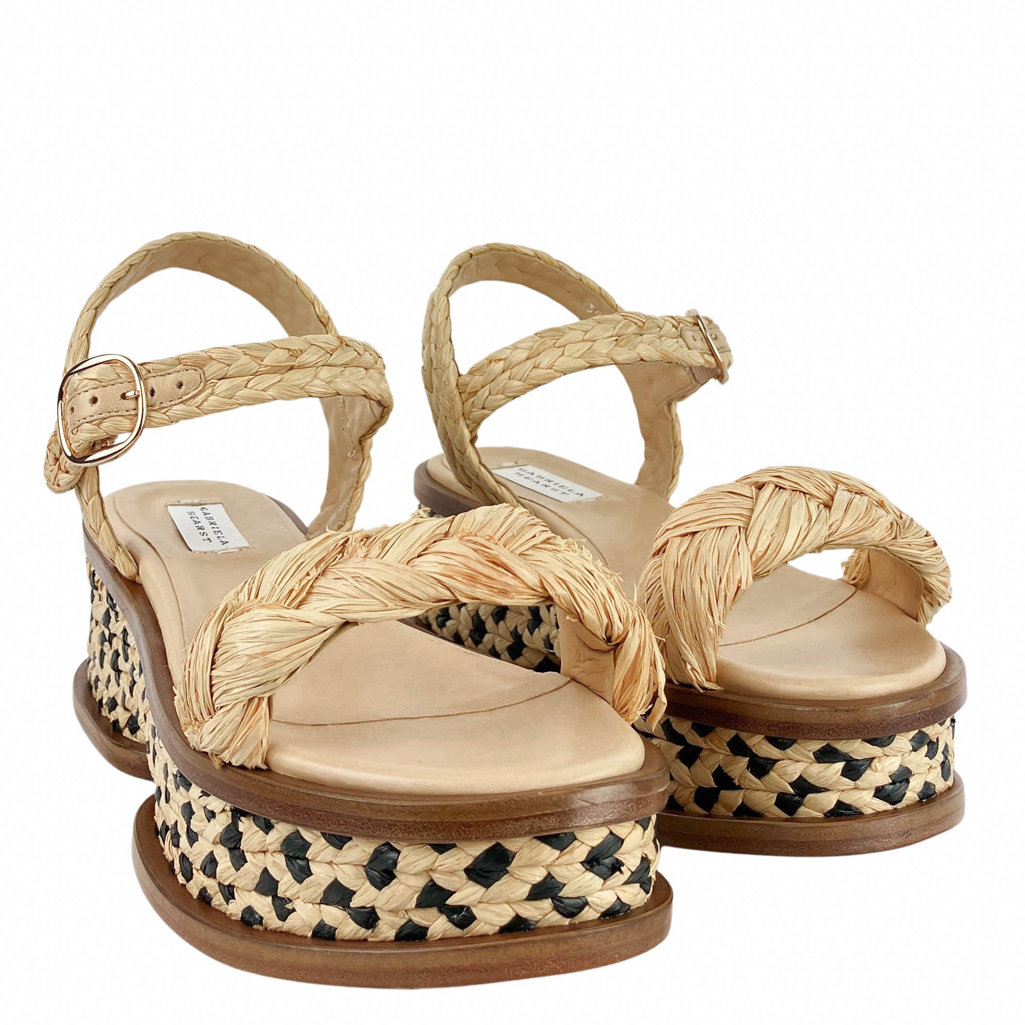 Gabriela Hearst Michael Sandals in Raffia 3 Gabriela Hearst Michael Sandals in Raffia