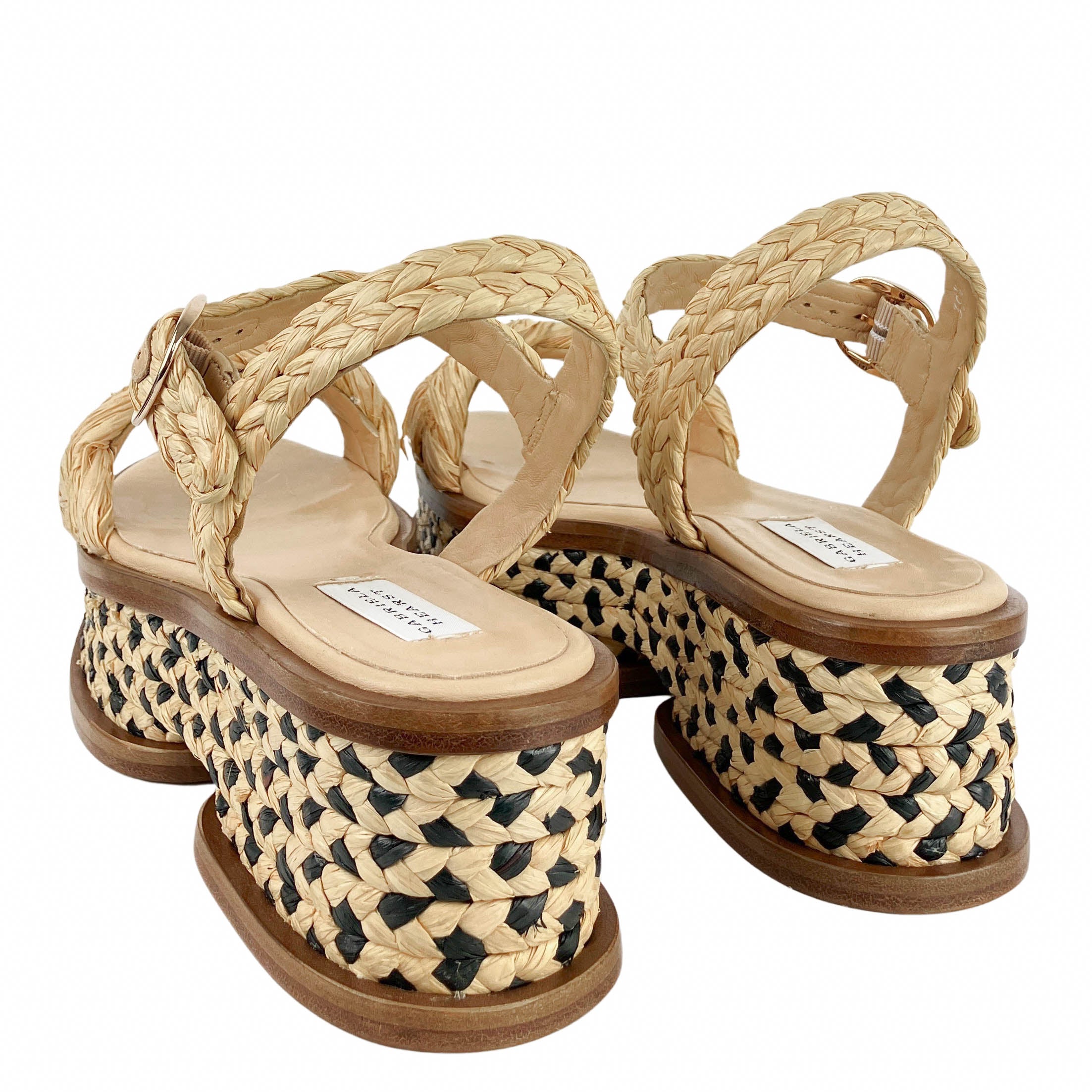 Gabriela Hearst Michael Sandals in Raffia 4 Gabriela Hearst Michael Sandals in Raffia