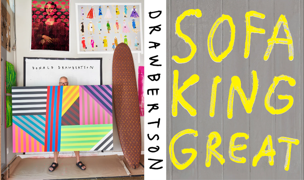 Drawbertson SOFA KING GREAT the Book by Donald Robertson *Signed* 1 Drawbertson SOFA KING GREAT the Book by Donald Robertson *Signed*