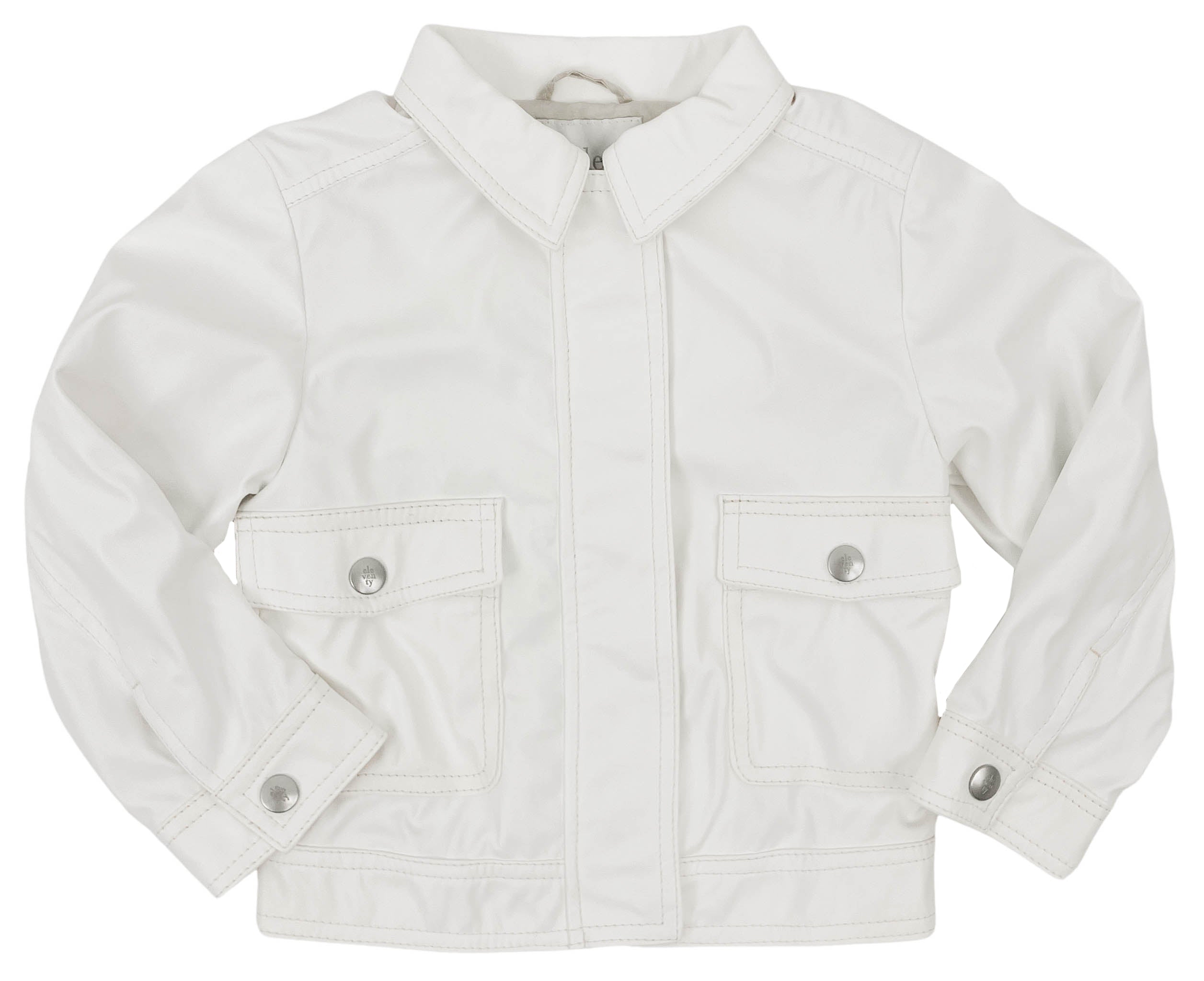 Eleventy Kids Jacket in Off White