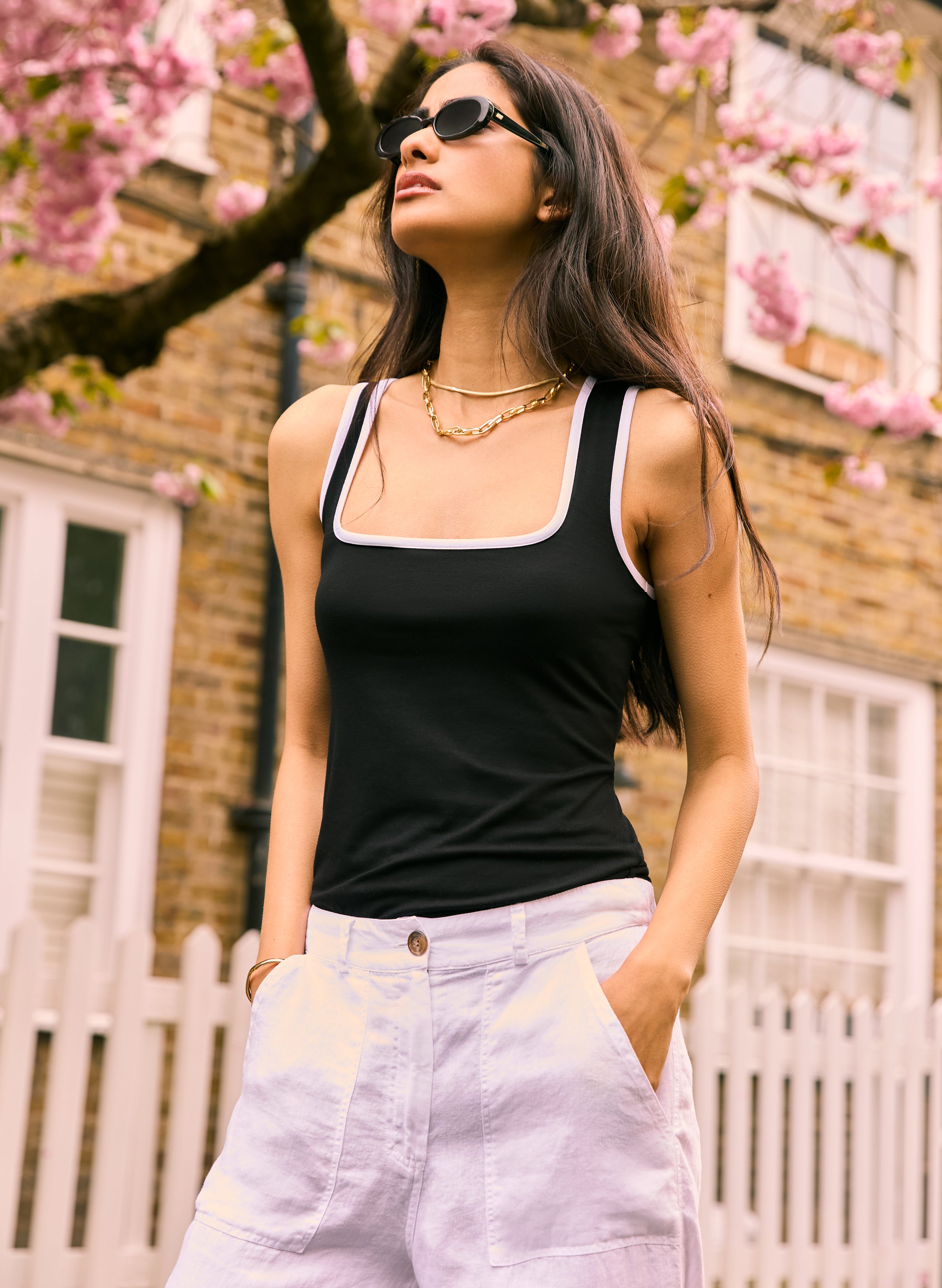Ellie Square Neck Vest 1 Ellie Square Neck Vest