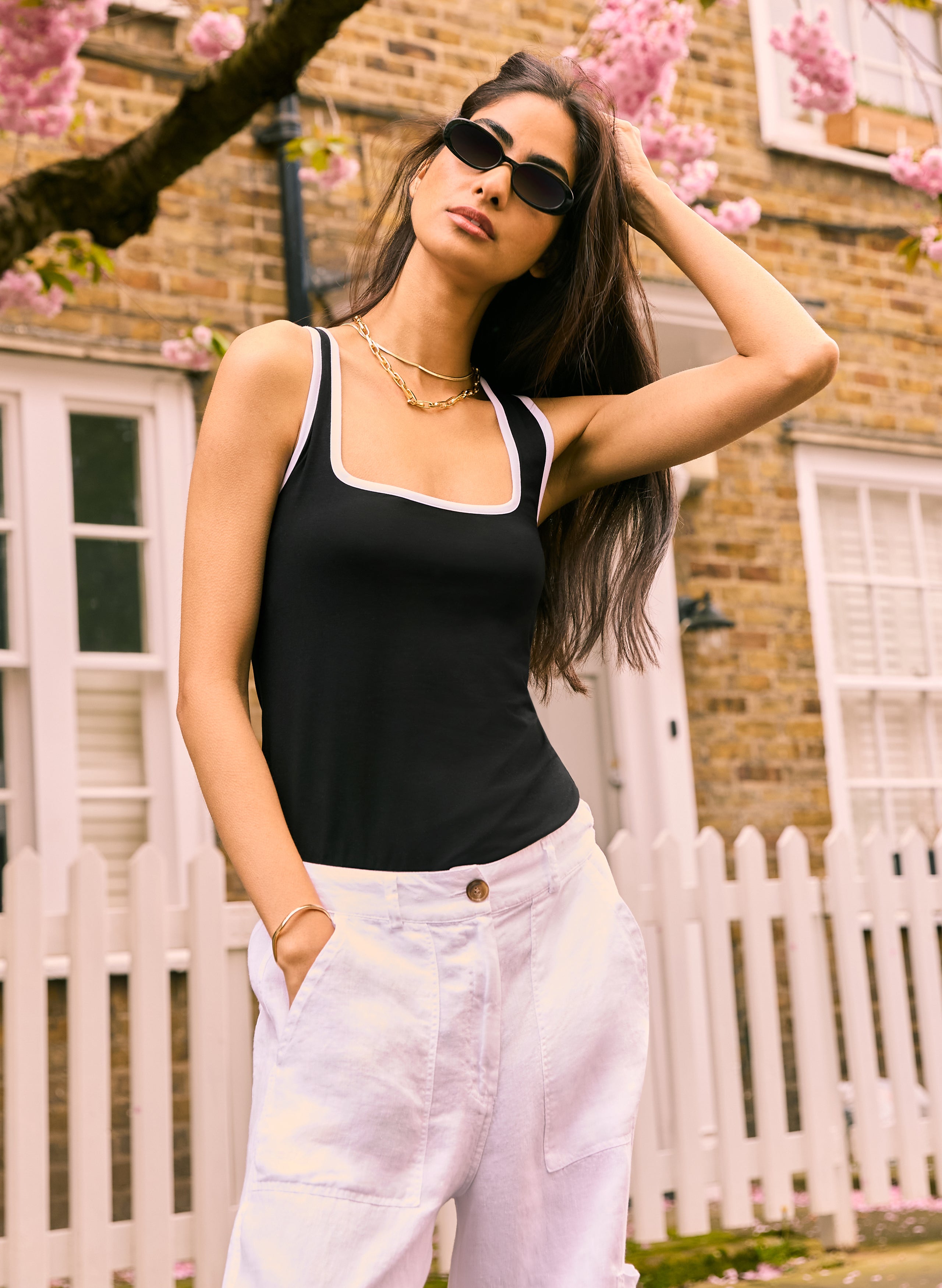 Ellie Square Neck Vest 2 Ellie Square Neck Vest