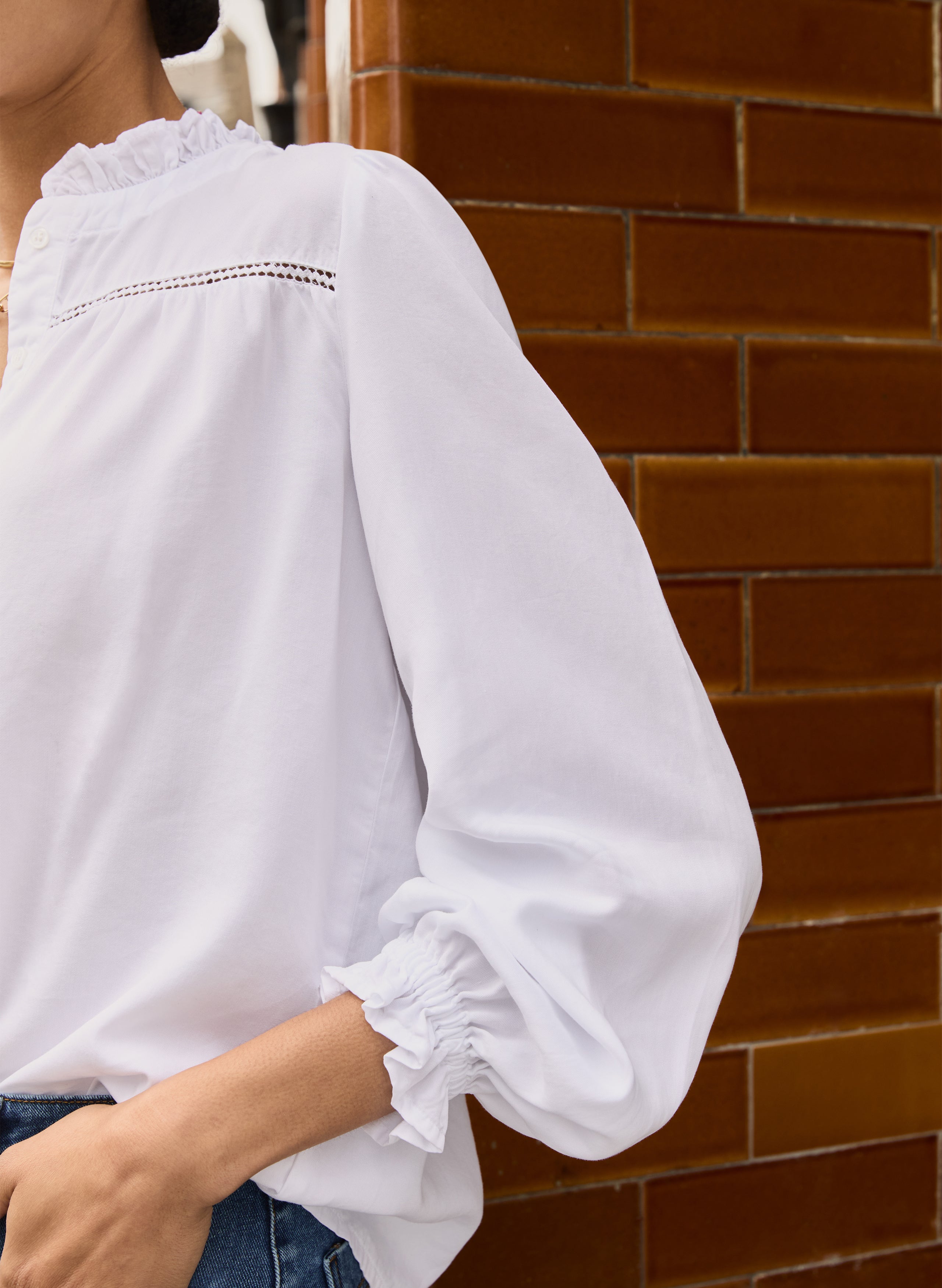 Estela Broderie Detail Blouse 4 Estela Broderie Detail Blouse