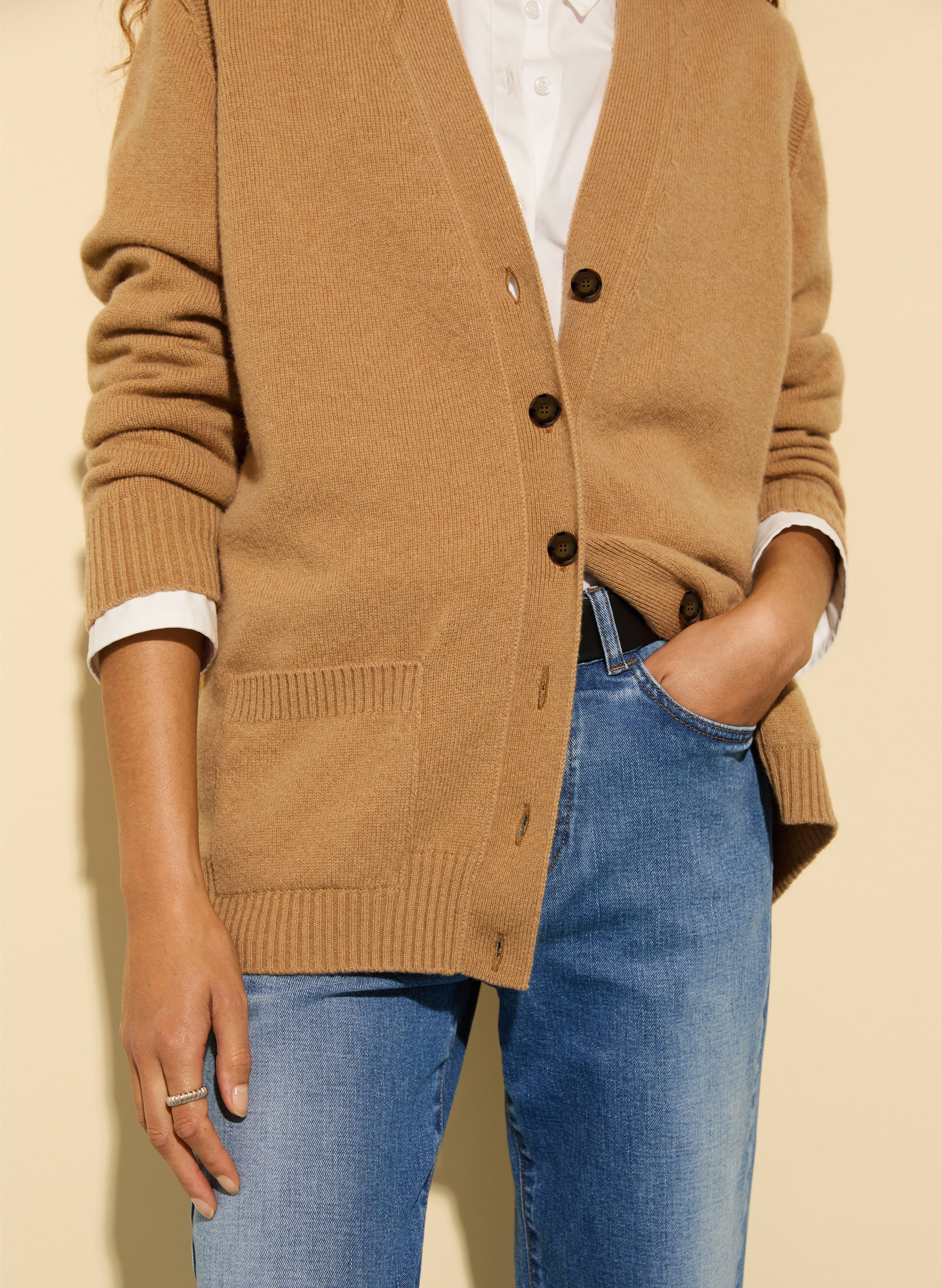 Fillipa Recycled Pure Wool Cardigan 2 Fillipa Recycled Pure Wool Cardigan