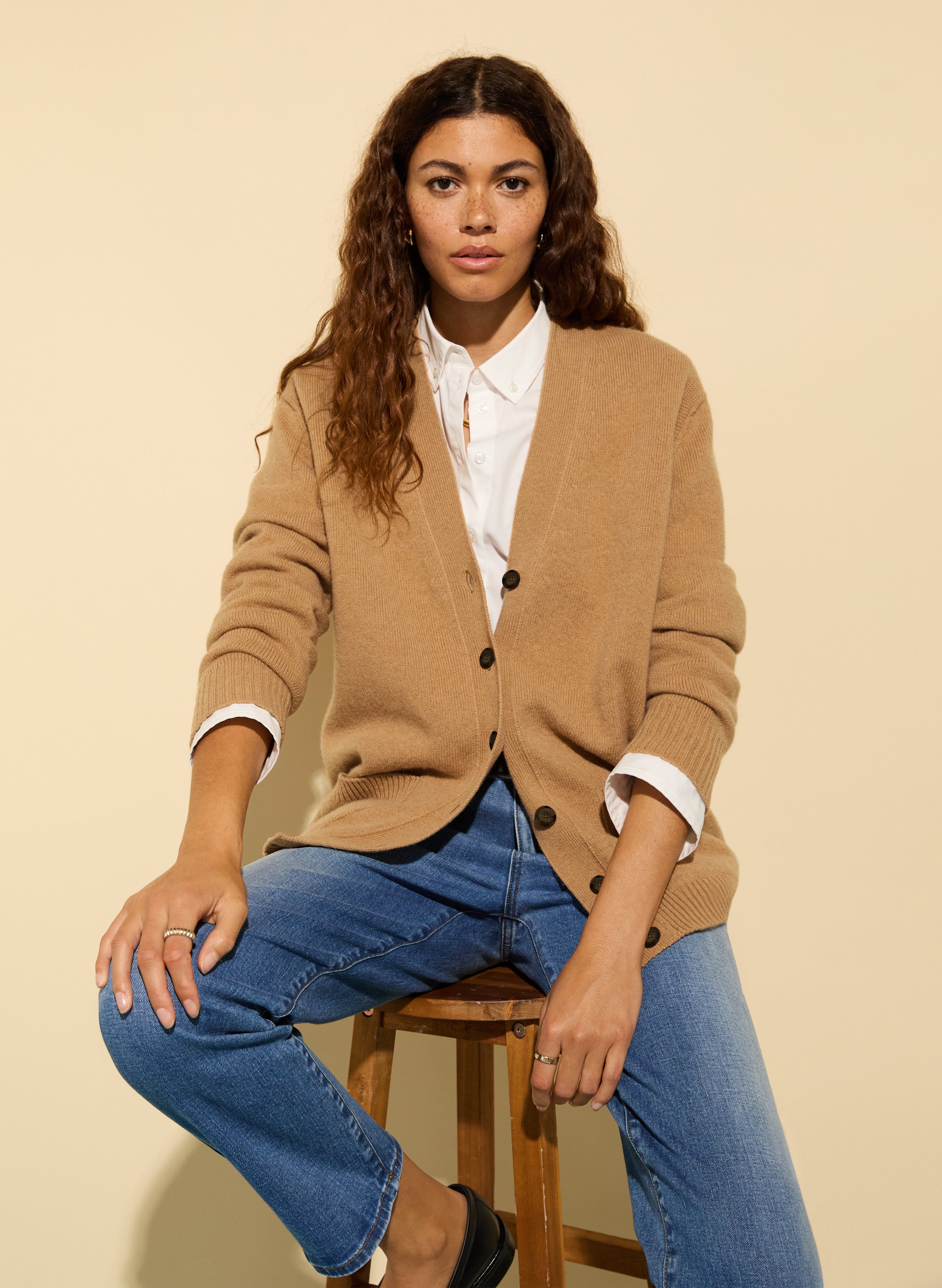 Fillipa Recycled Pure Wool Cardigan 3 Fillipa Recycled Pure Wool Cardigan