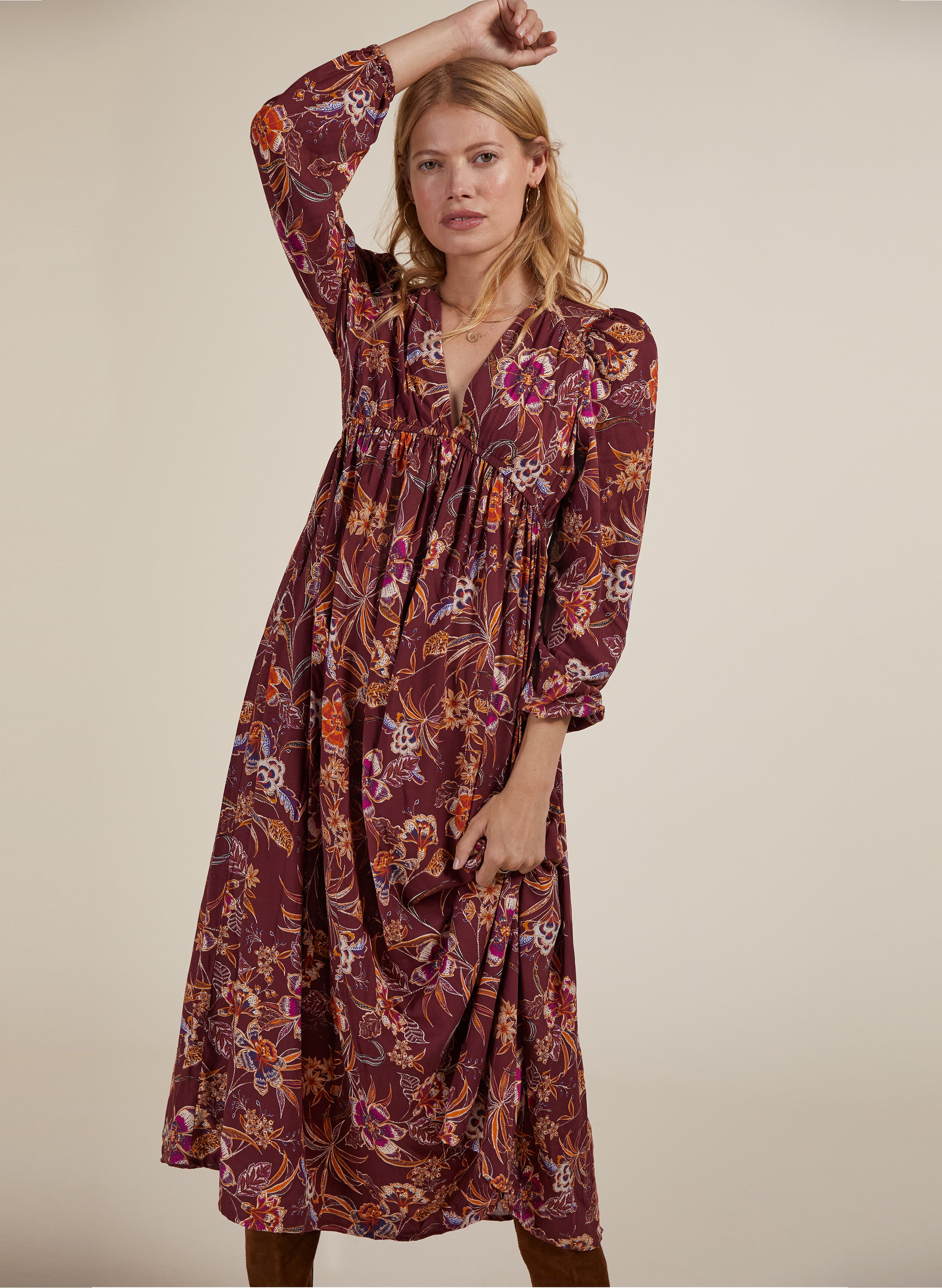 Gwyneth Dress with Lenzing™ Ecovero™ 1 Gwyneth Dress with Lenzing™ Ecovero™