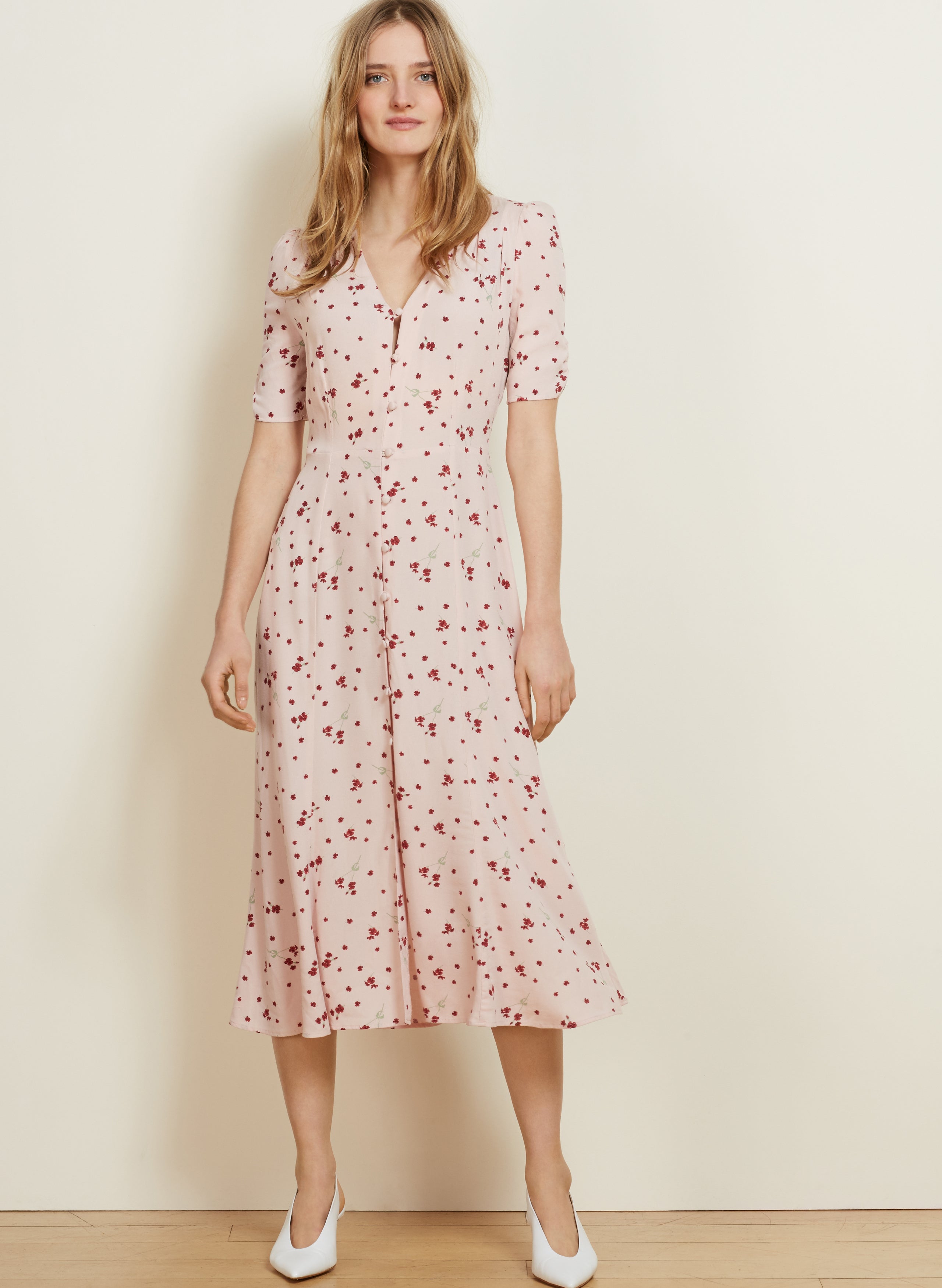 Adele Button Dress 3 Adele Button Dress