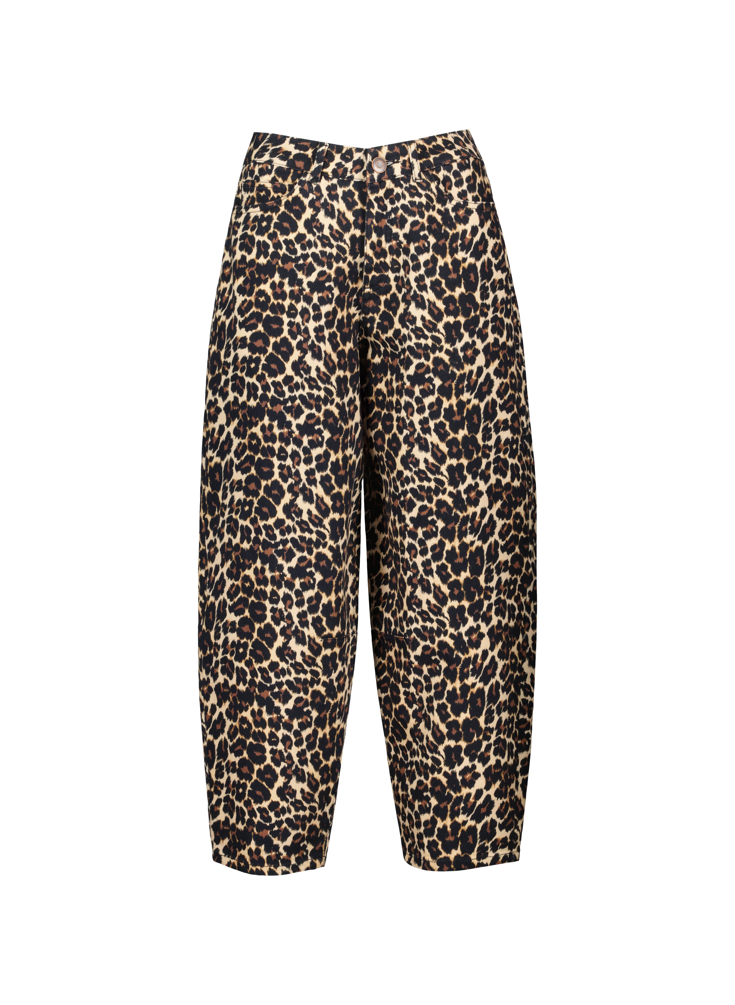 Kelsey Organic Cotton Stretch Denim Printed Barrel Jeans 5 Kelsey Organic Cotton Stretch Denim Printed Barrel Jeans
