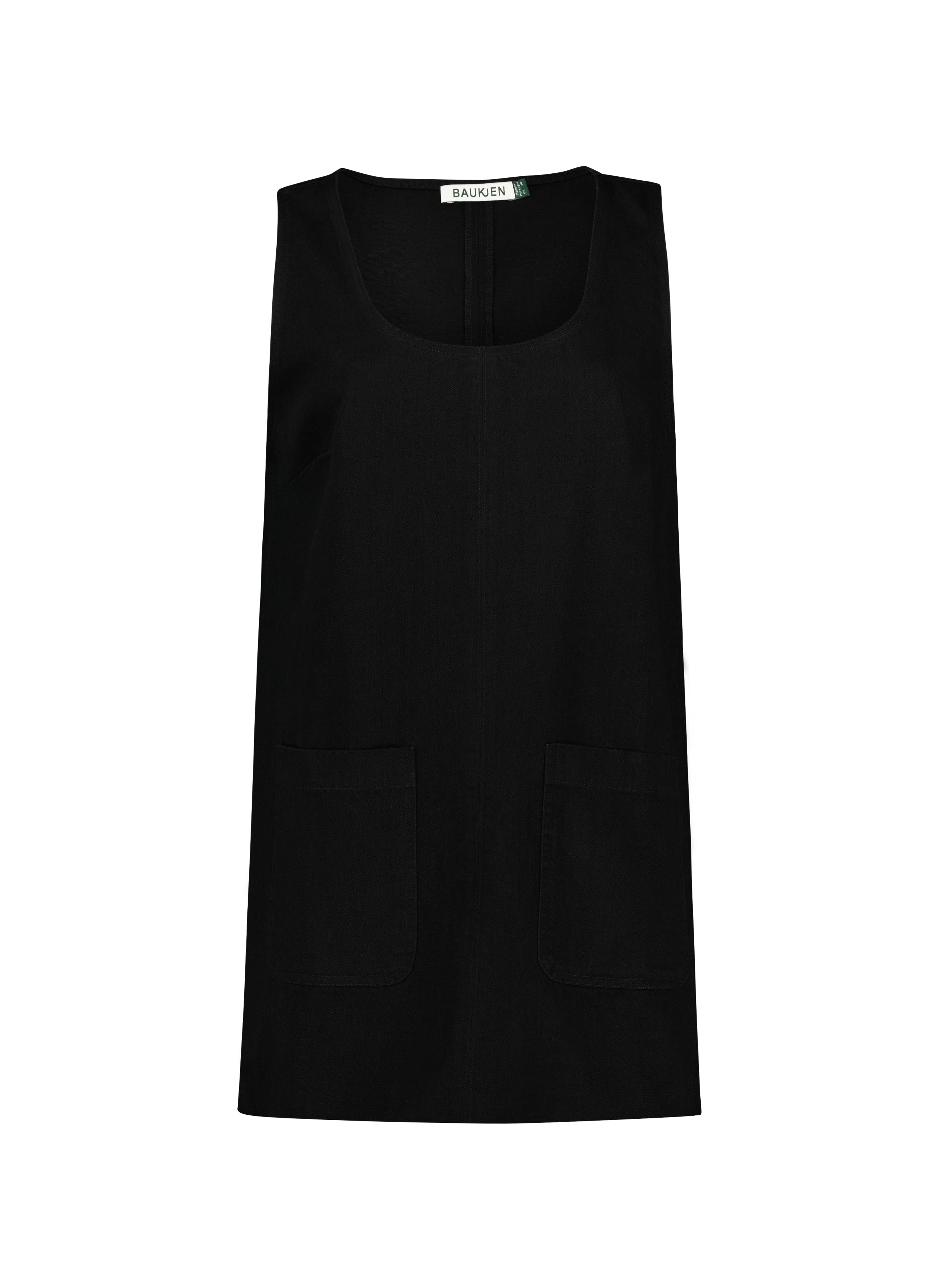 Leah Petite Organic Denim Mini Dress 4 Leah Petite Organic Denim Mini Dress