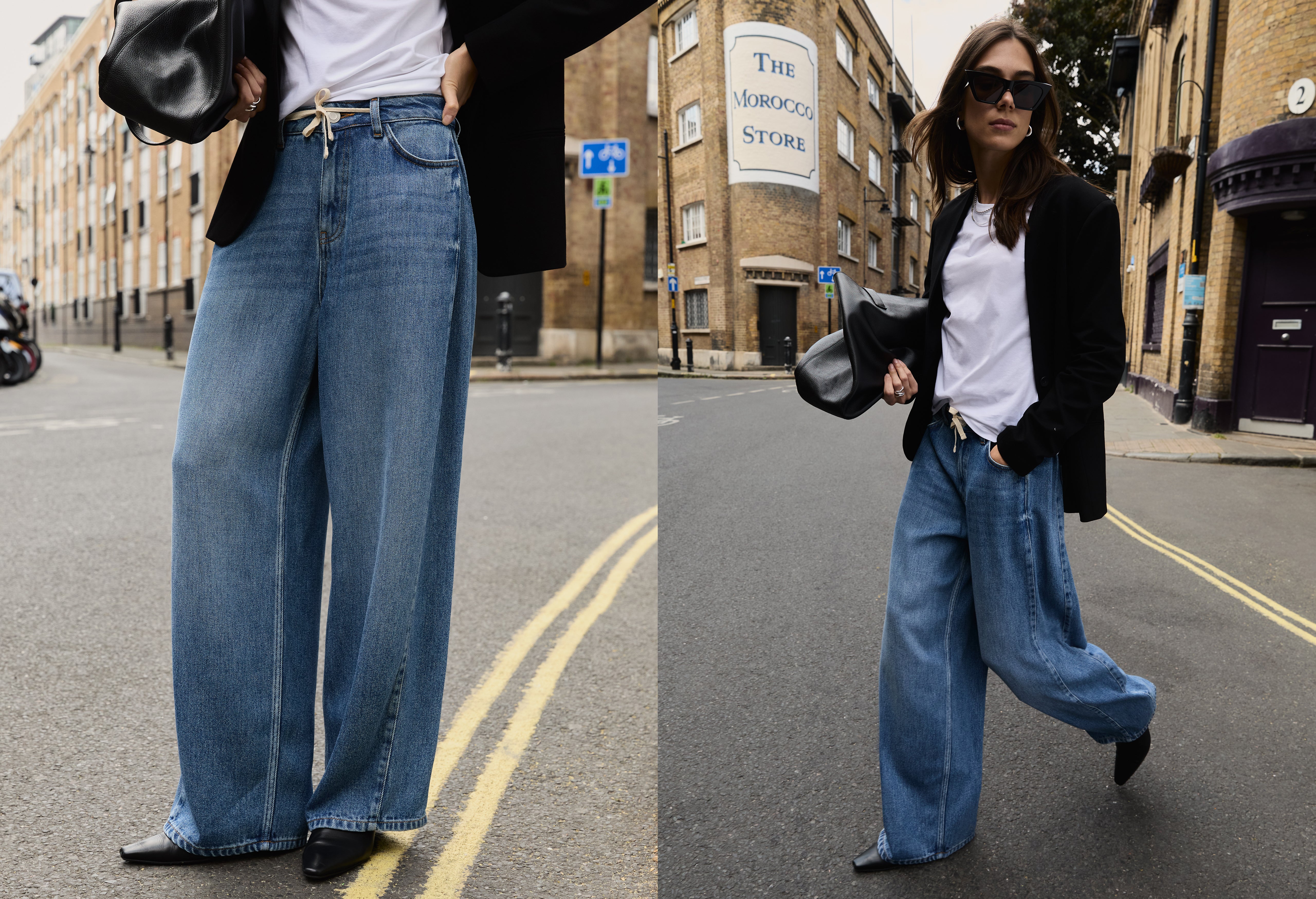 Leonor Tie Front Wide Leg Jeans 6 Leonor Tie Front Wide Leg Jeans