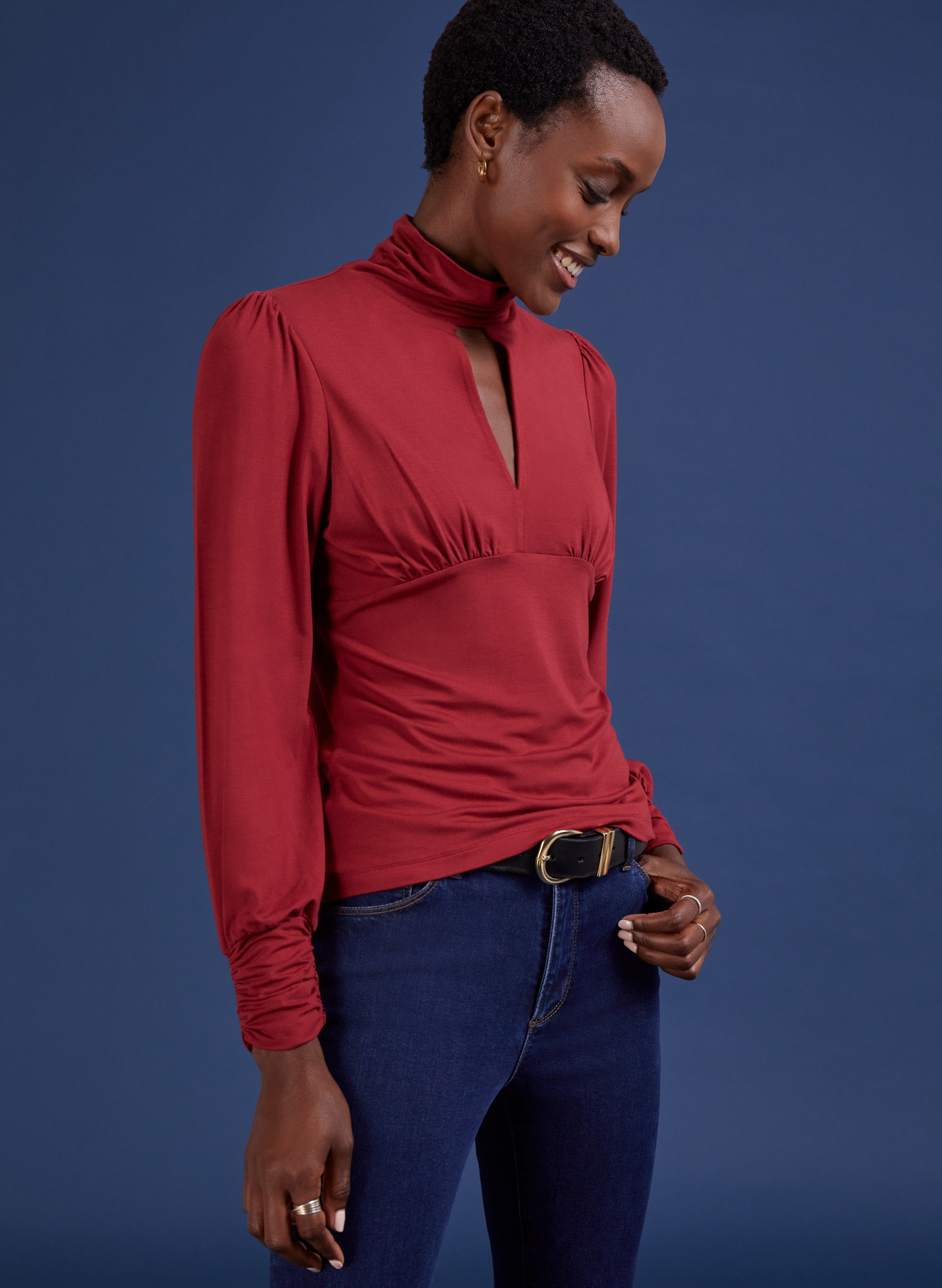 Lizzie Top with LENZING™ ECOVERO™ 1 Lizzie Top with LENZING™ ECOVERO™