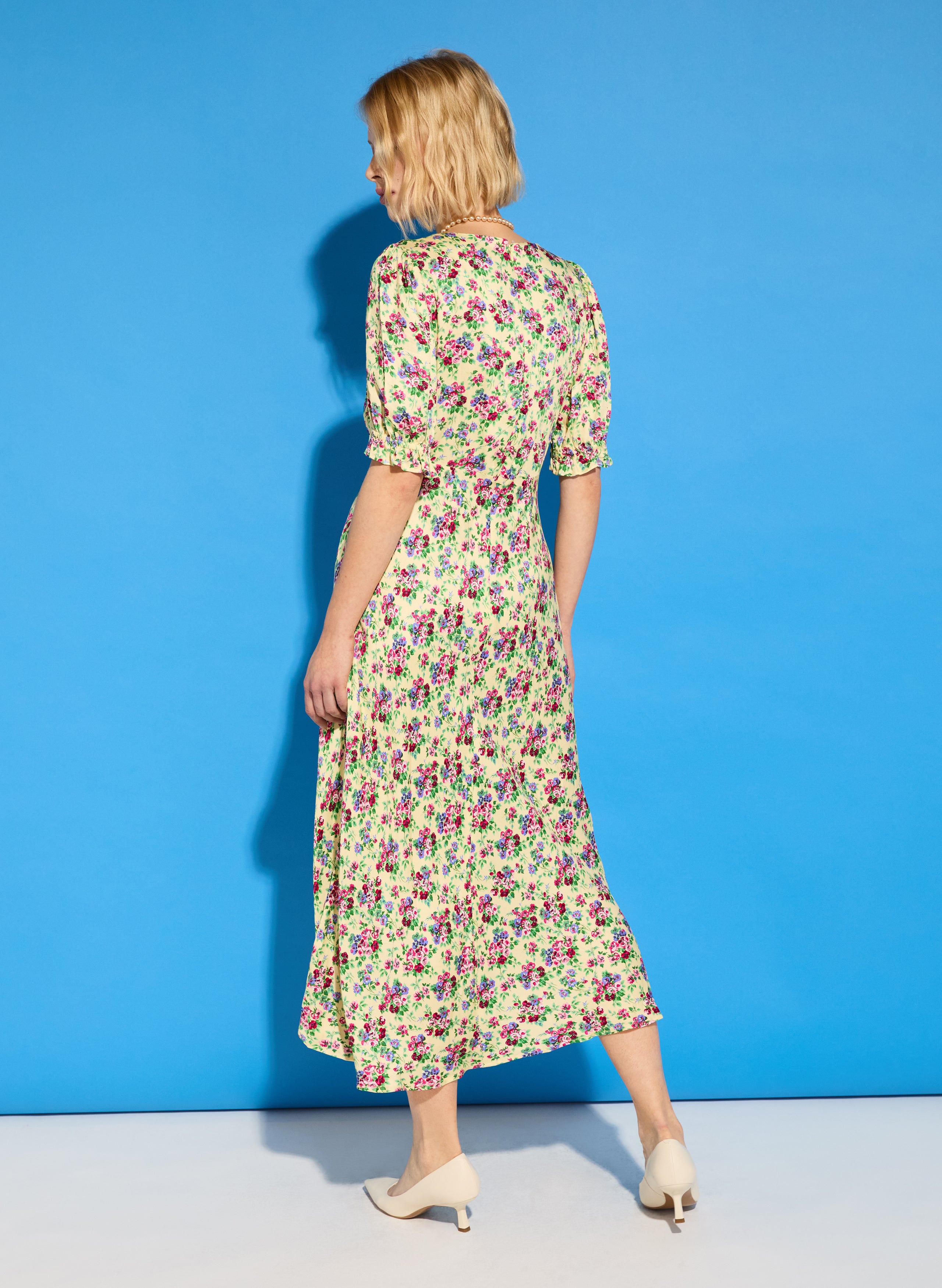Lottie Satin Midi Tea Dress 4 Lottie Satin Midi Tea Dress
