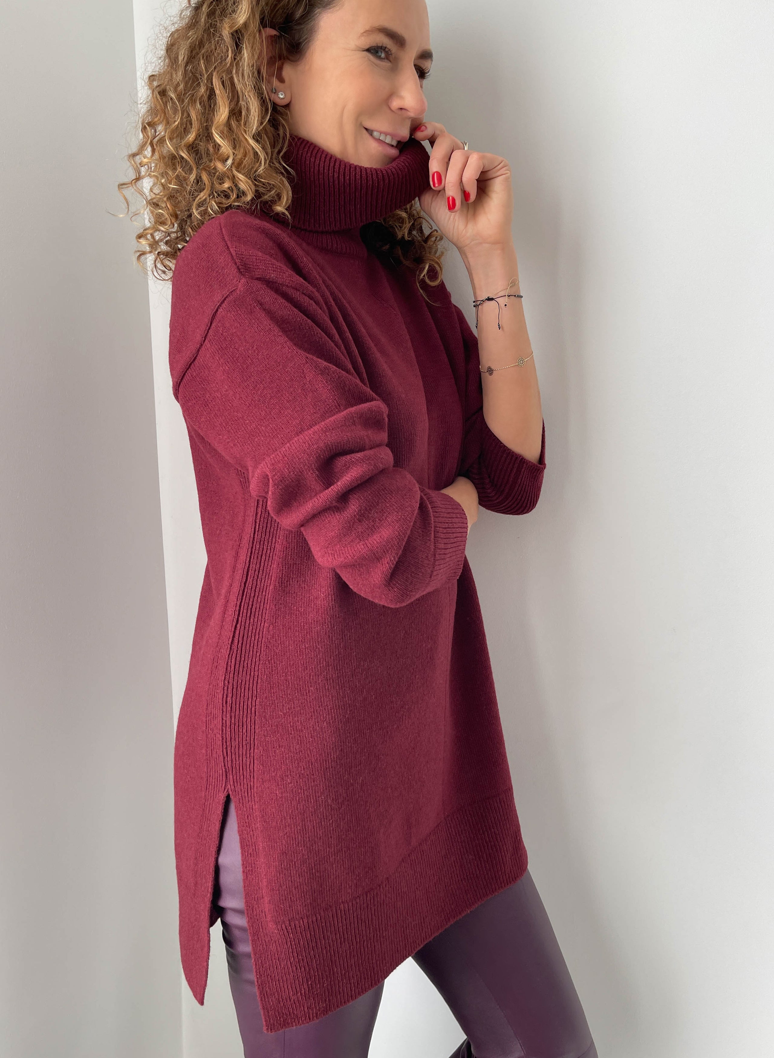 Mackenzie Recycled Wool Blend Jumper 1 Mackenzie Recycled Wool Blend Jumper
