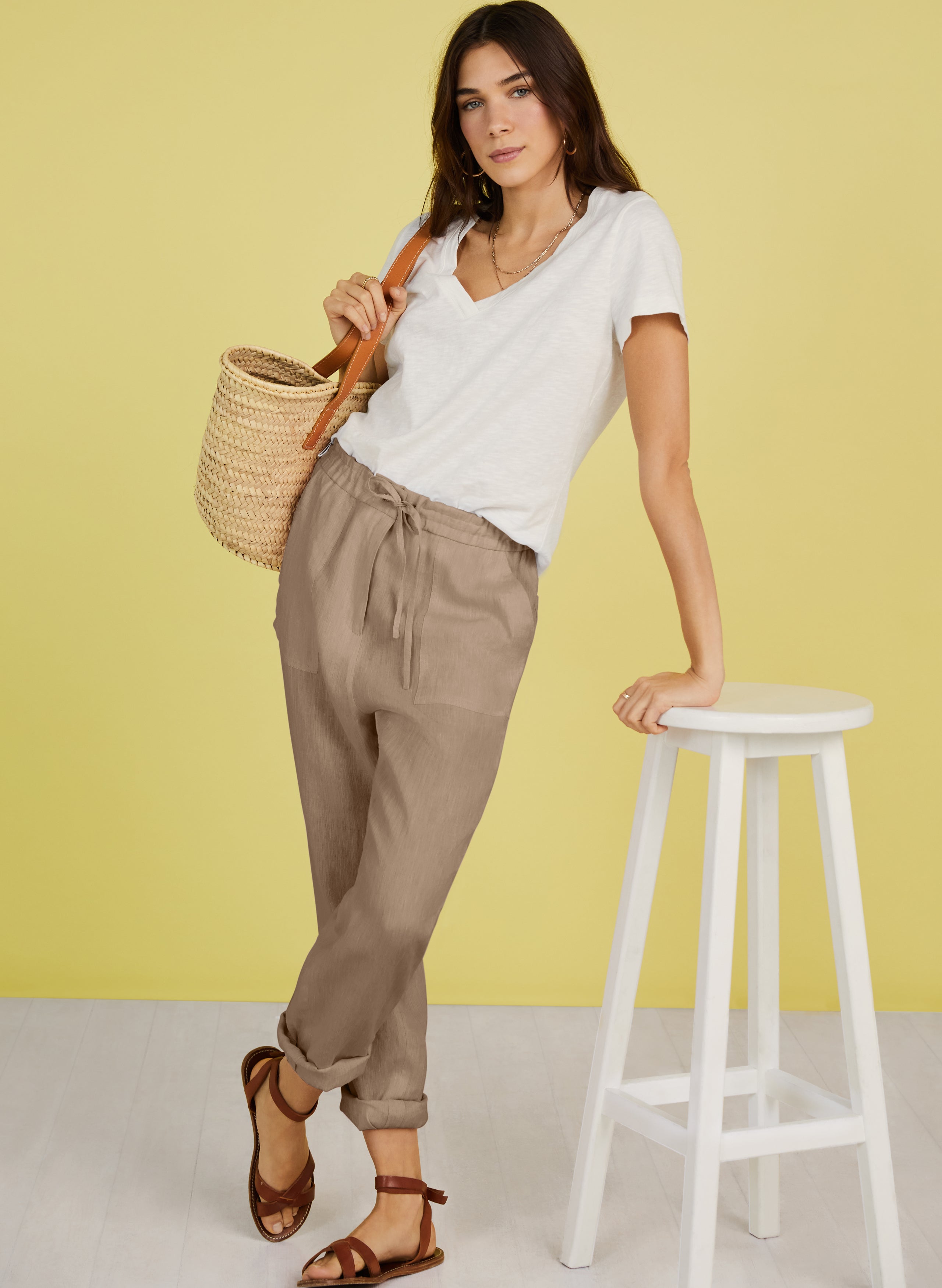 Maxine Hemp Tapered Trousers