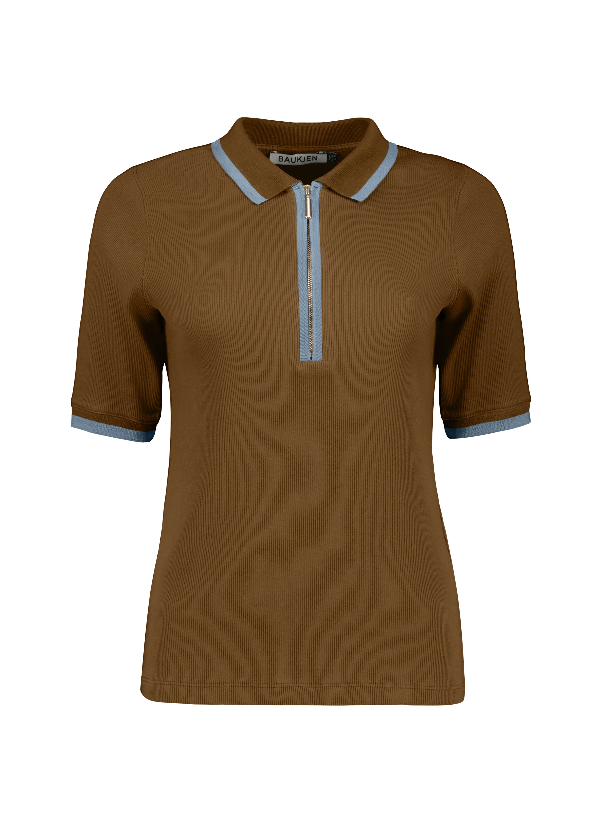Naomi Organic Rib Zip Collar Top 5 Naomi Organic Rib Zip Collar Top