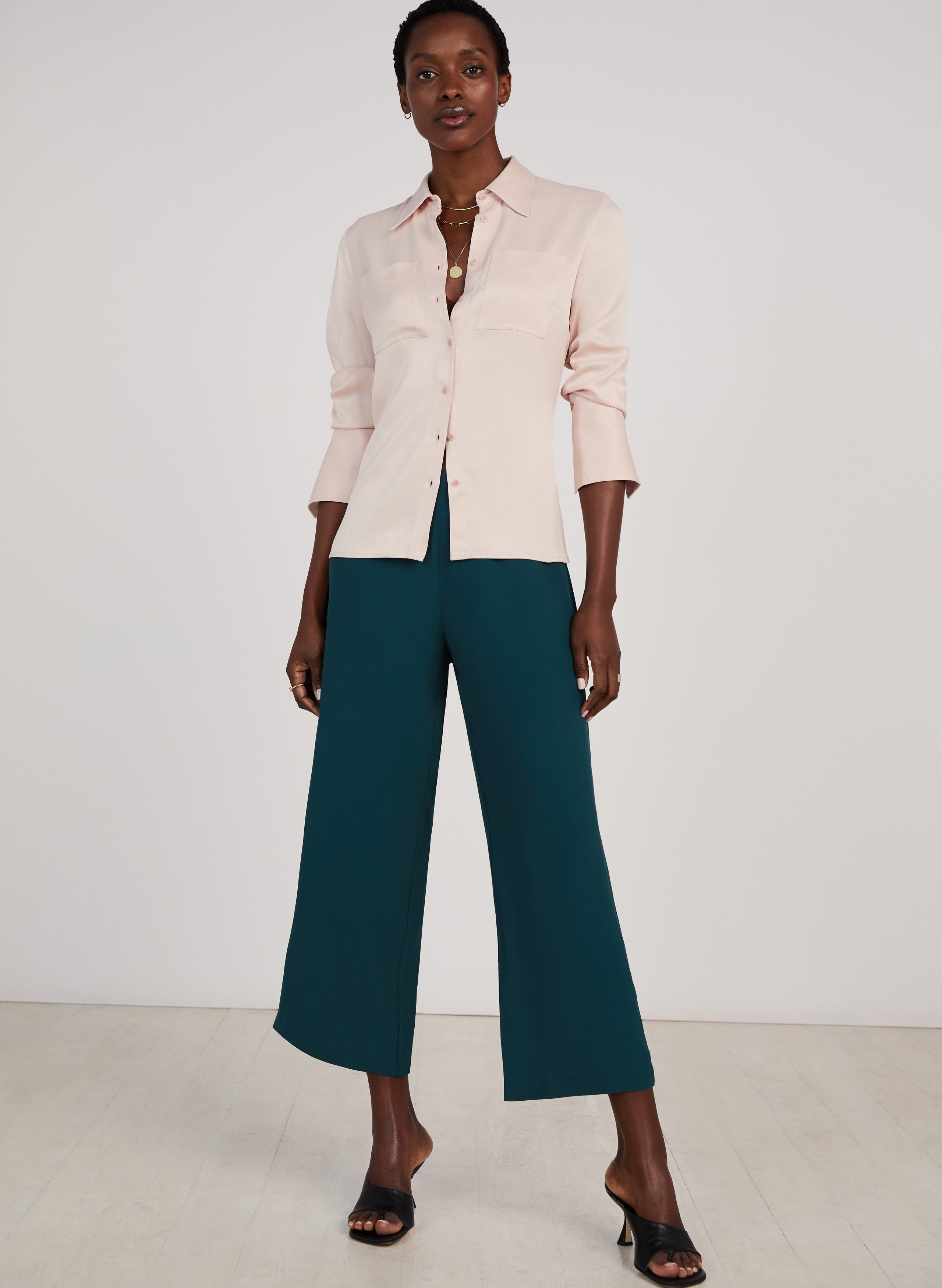 Olive Ecojilin Trousers 1 Olive Ecojilin Trousers
