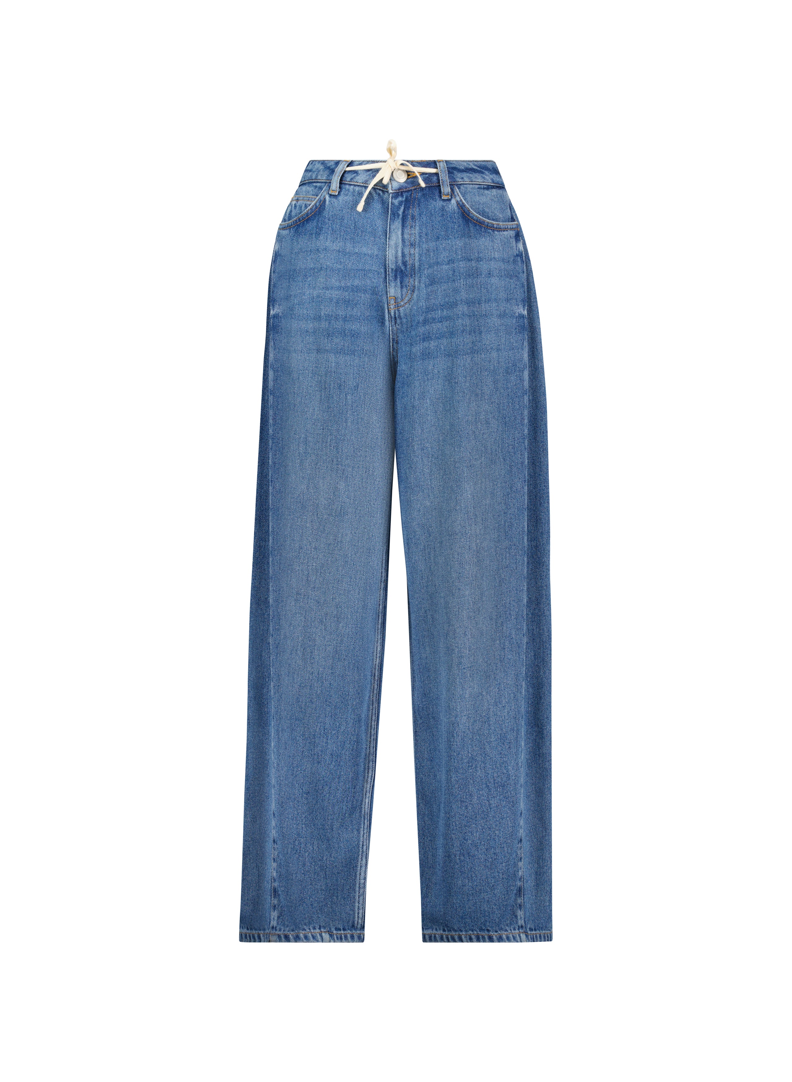 Petite Leonor Tie Front Wide Leg Jeans 5 Petite Leonor Tie Front Wide Leg Jeans
