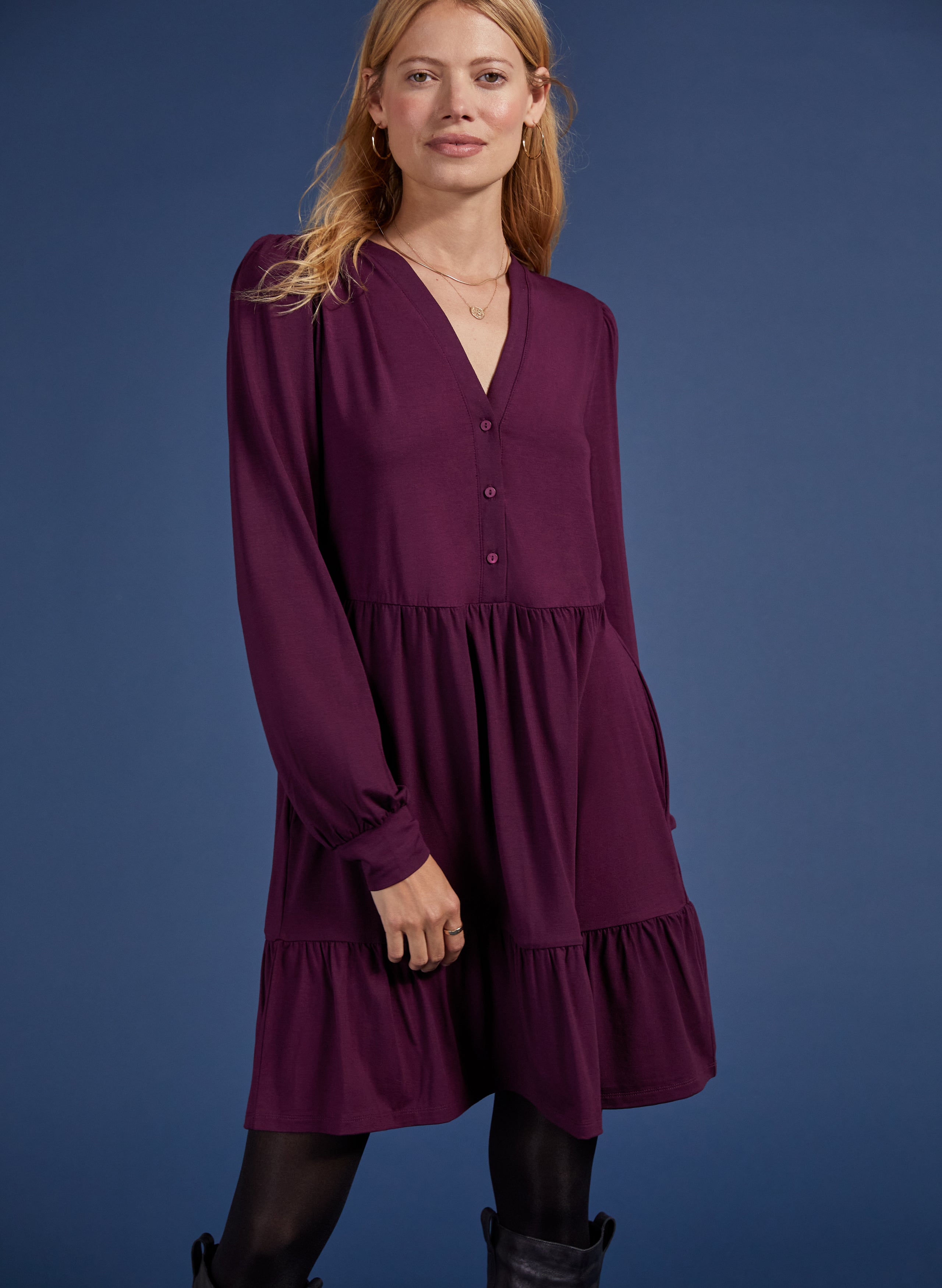 Ramona Dress with LENZING™ ECOVERO™ 1 Ramona Dress with LENZING™ ECOVERO™