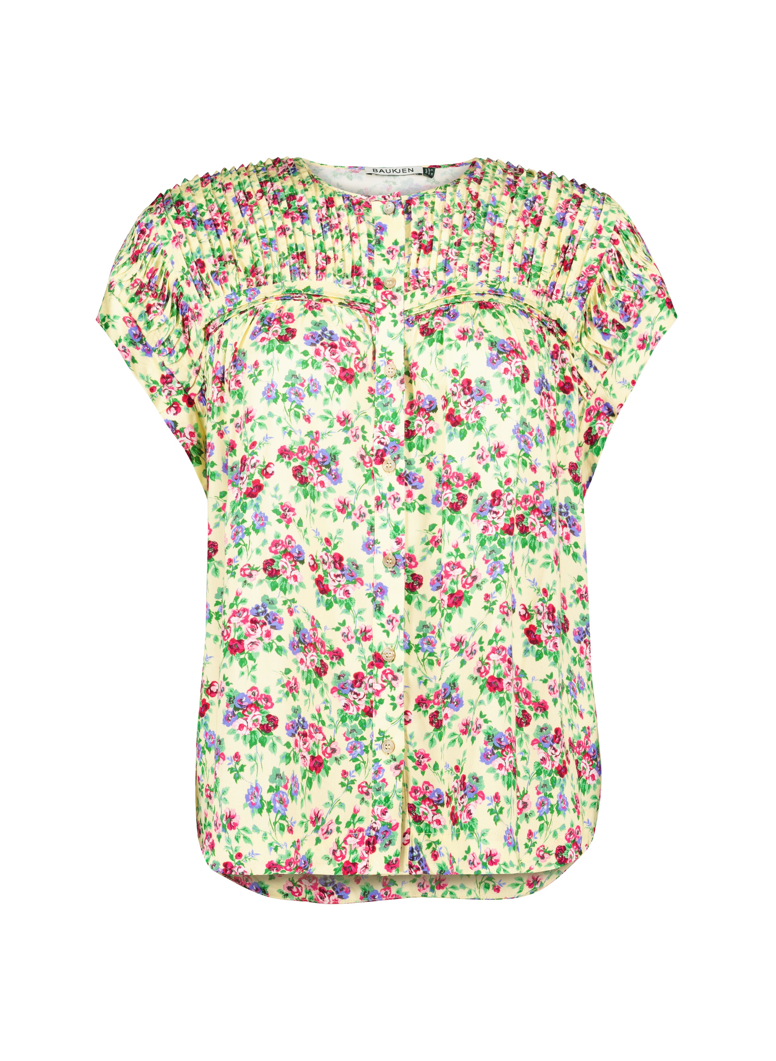 RENT - Gia Satin Cap Sleeve Blouse