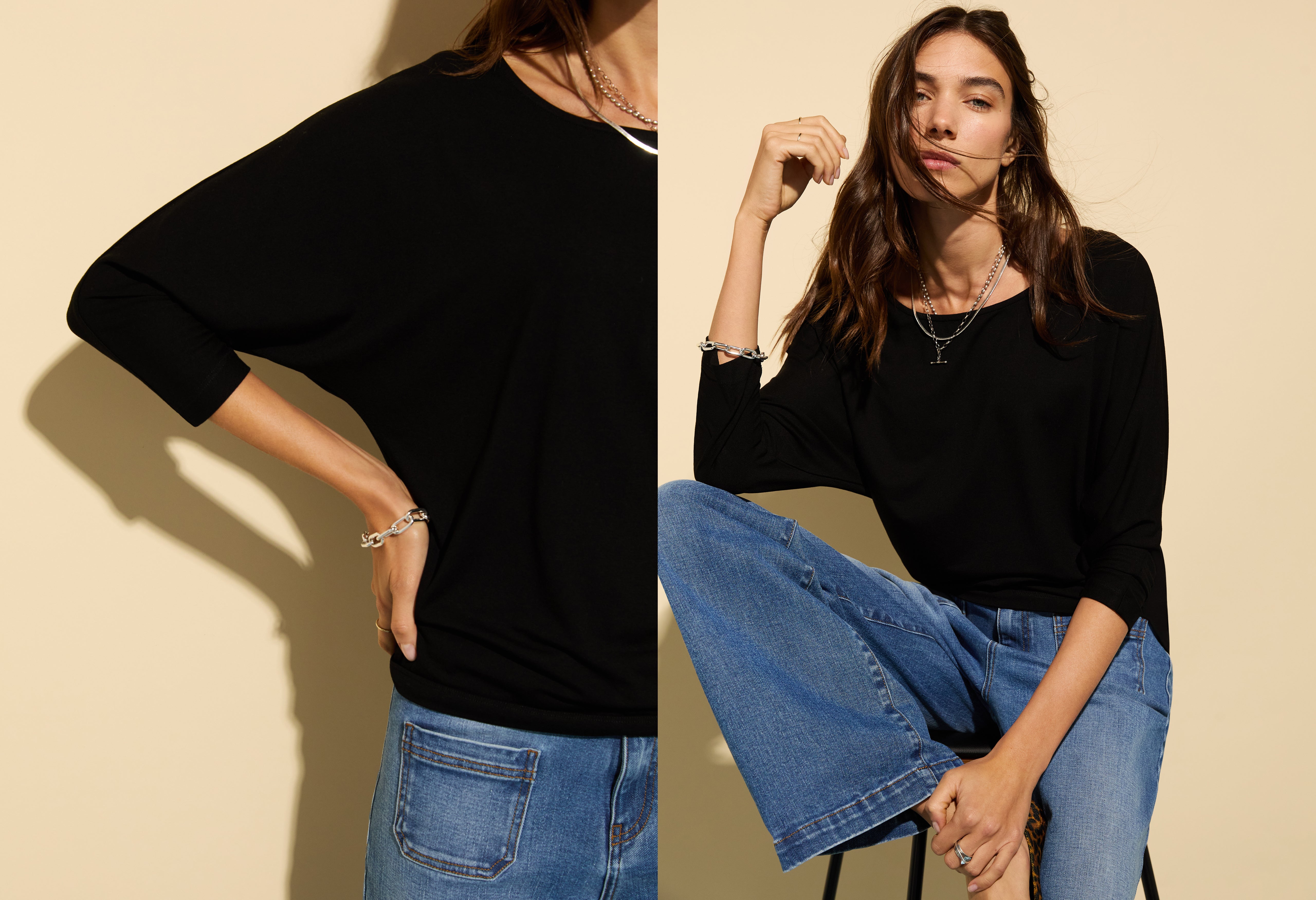 Spenser Relaxed Boat Neck Top 5 Spenser Relaxed Boat Neck Top