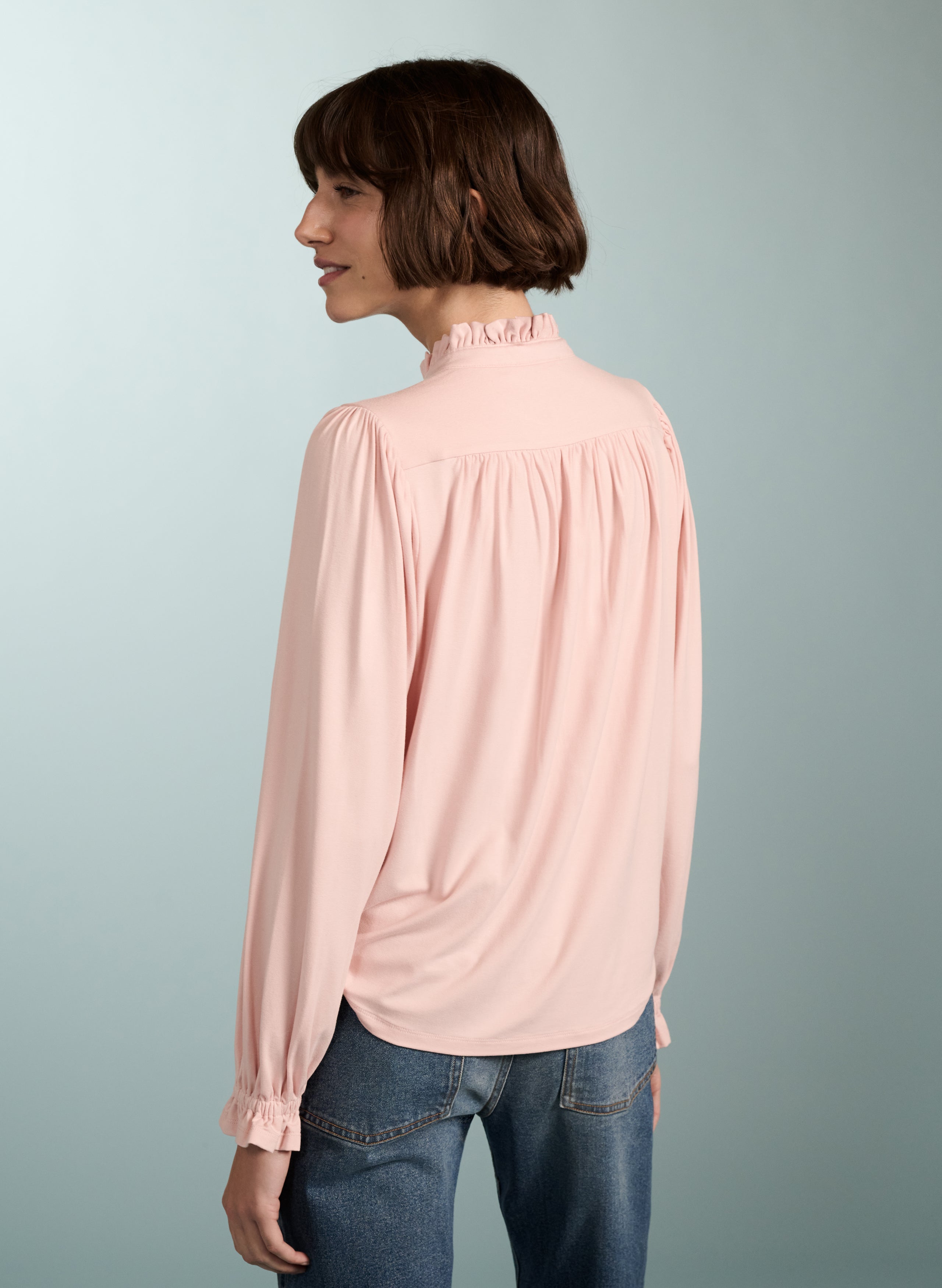 Sima Frill Detail Blouse 4 Sima Frill Detail Blouse