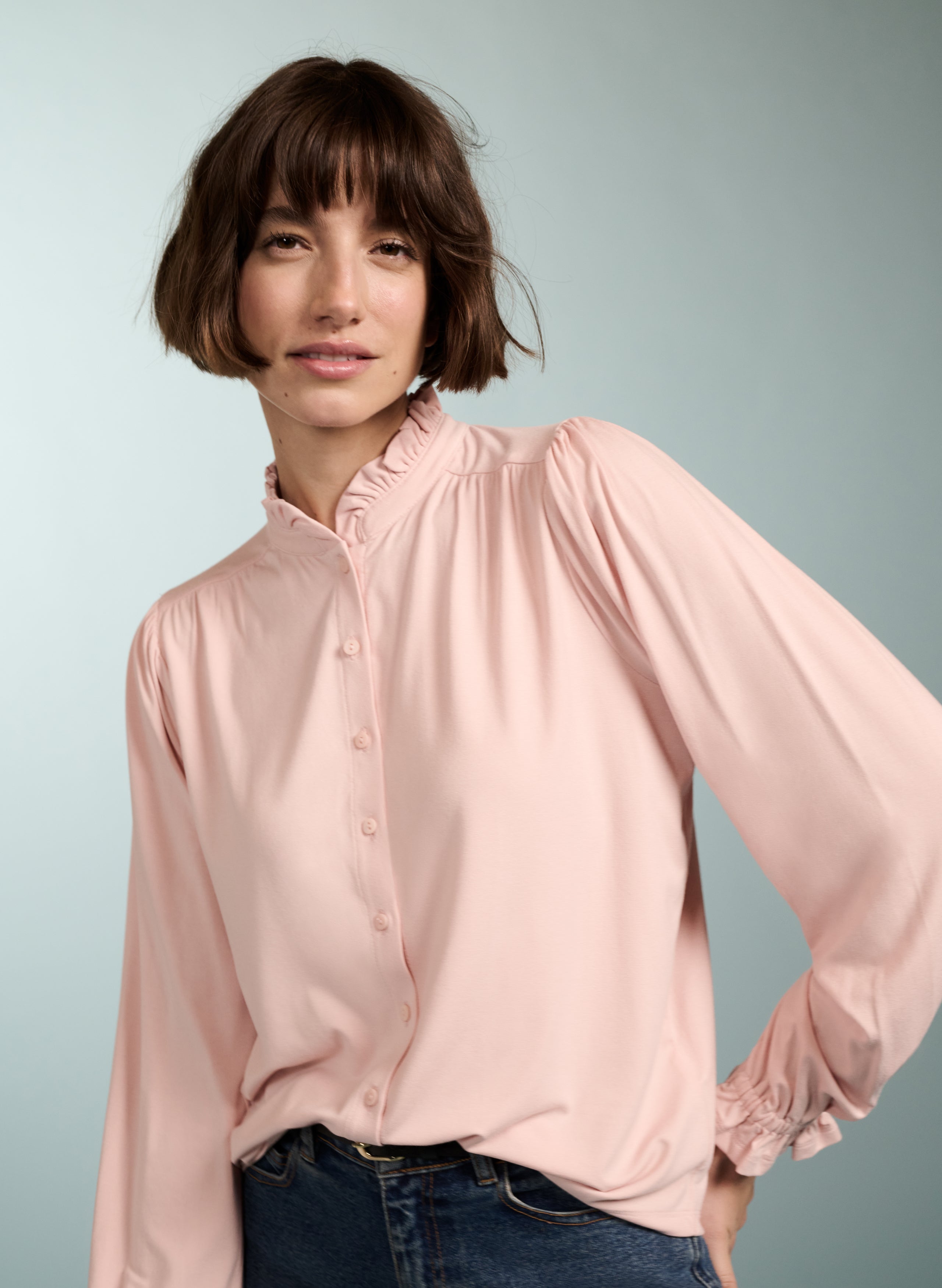 Sima Frill Detail Blouse 5 Sima Frill Detail Blouse