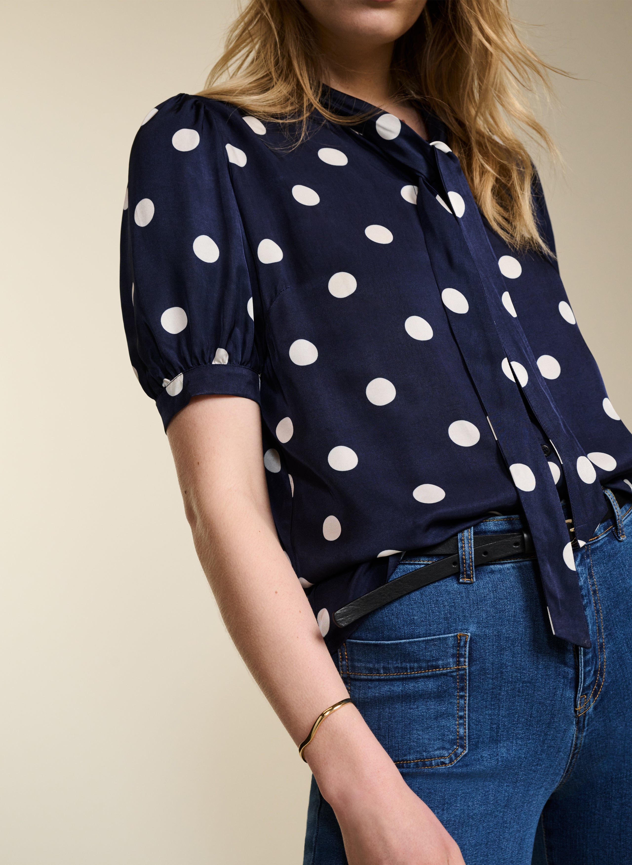 Violette Satin Blouse 2 Violette Satin Blouse