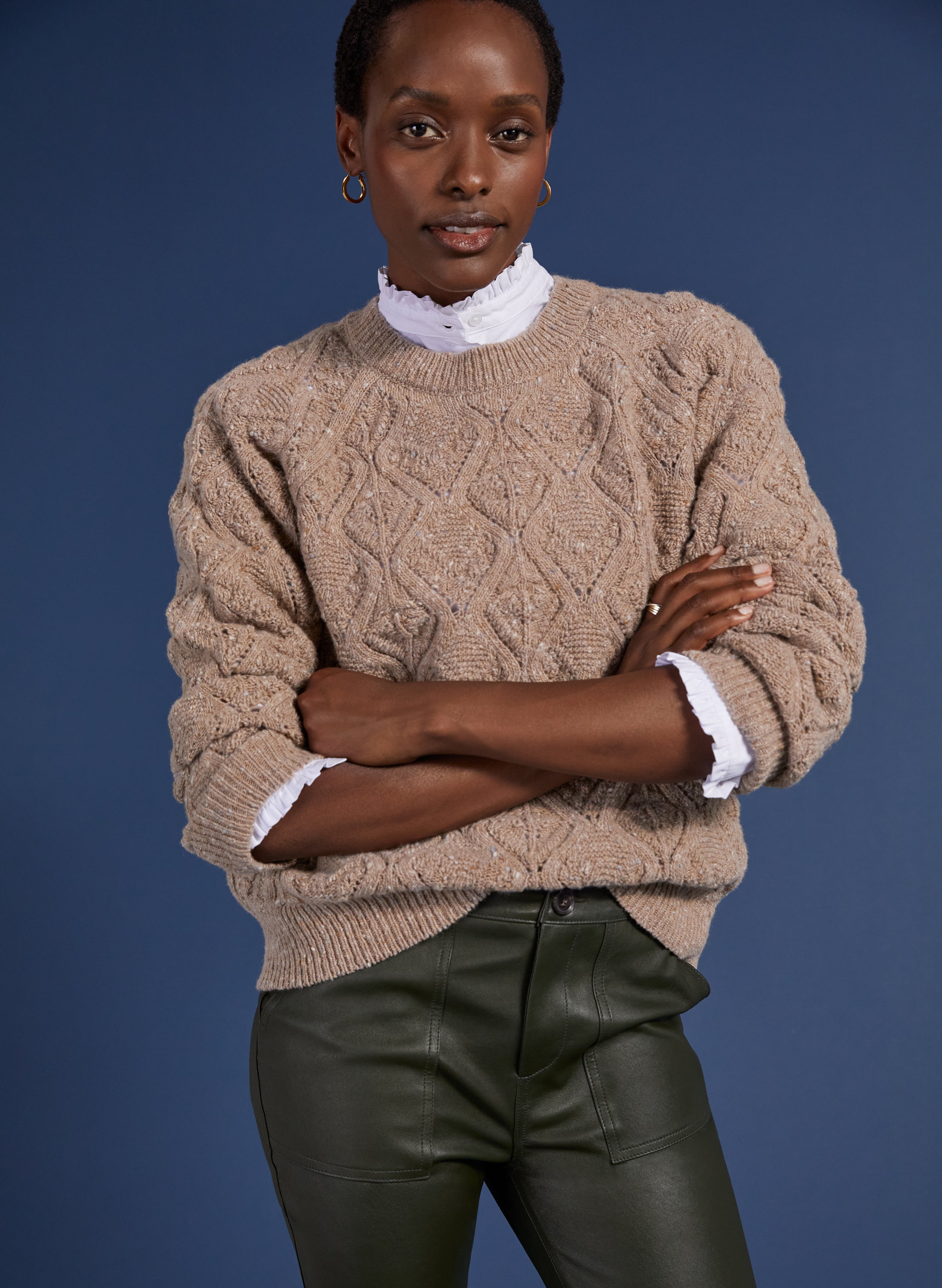 Wesley Merino Upcycled Jumper 1 Wesley Merino Upcycled Jumper