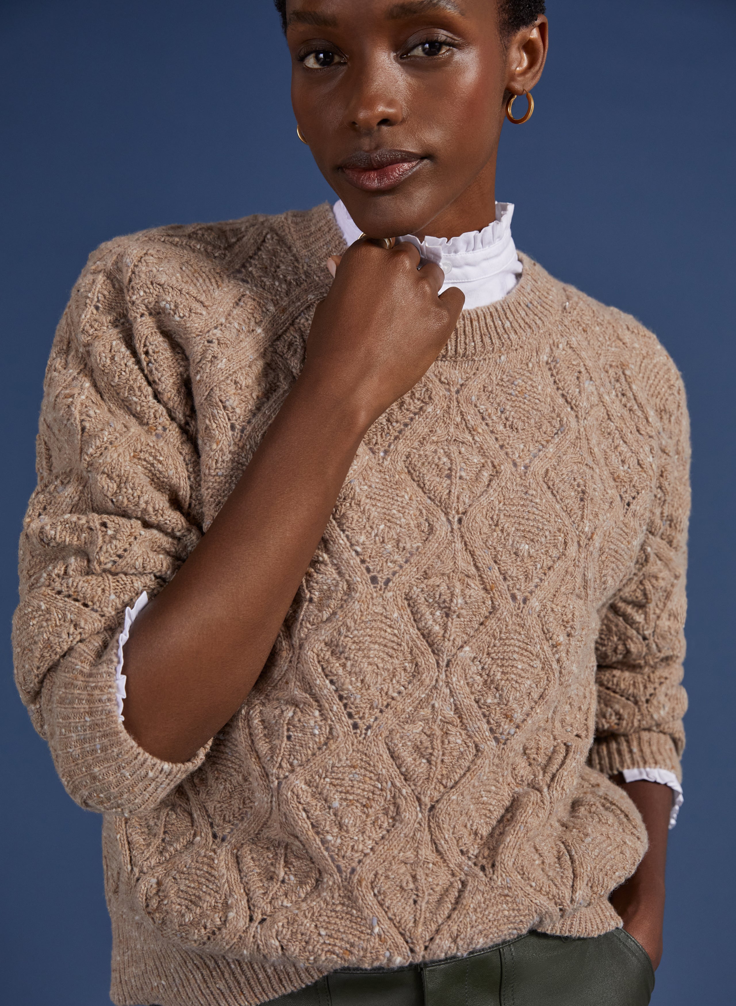 Wesley Merino Upcycled Jumper 2 Wesley Merino Upcycled Jumper
