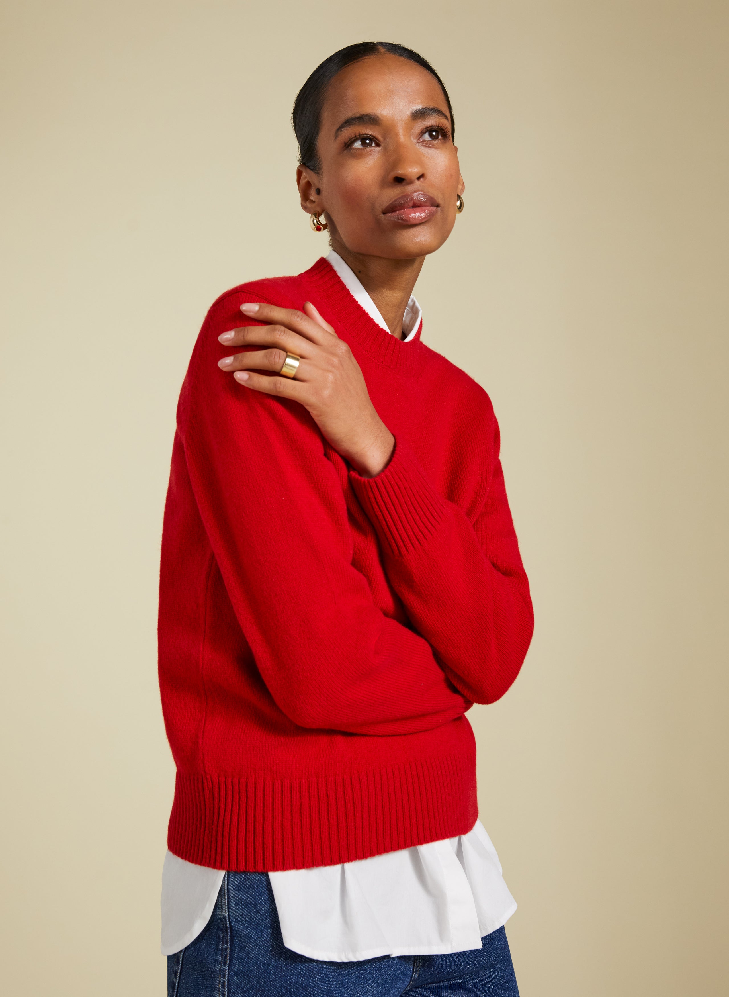 Zucca Wool Blend Crew Neck Jumper 1 Zucca Wool Blend Crew Neck Jumper