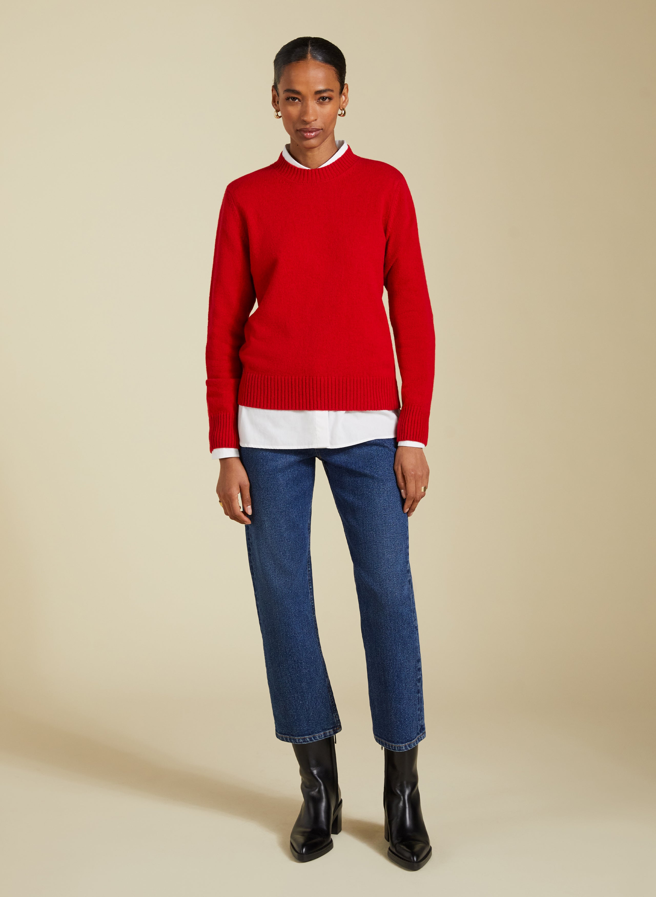 Zucca Wool Blend Crew Neck Jumper 4 Zucca Wool Blend Crew Neck Jumper