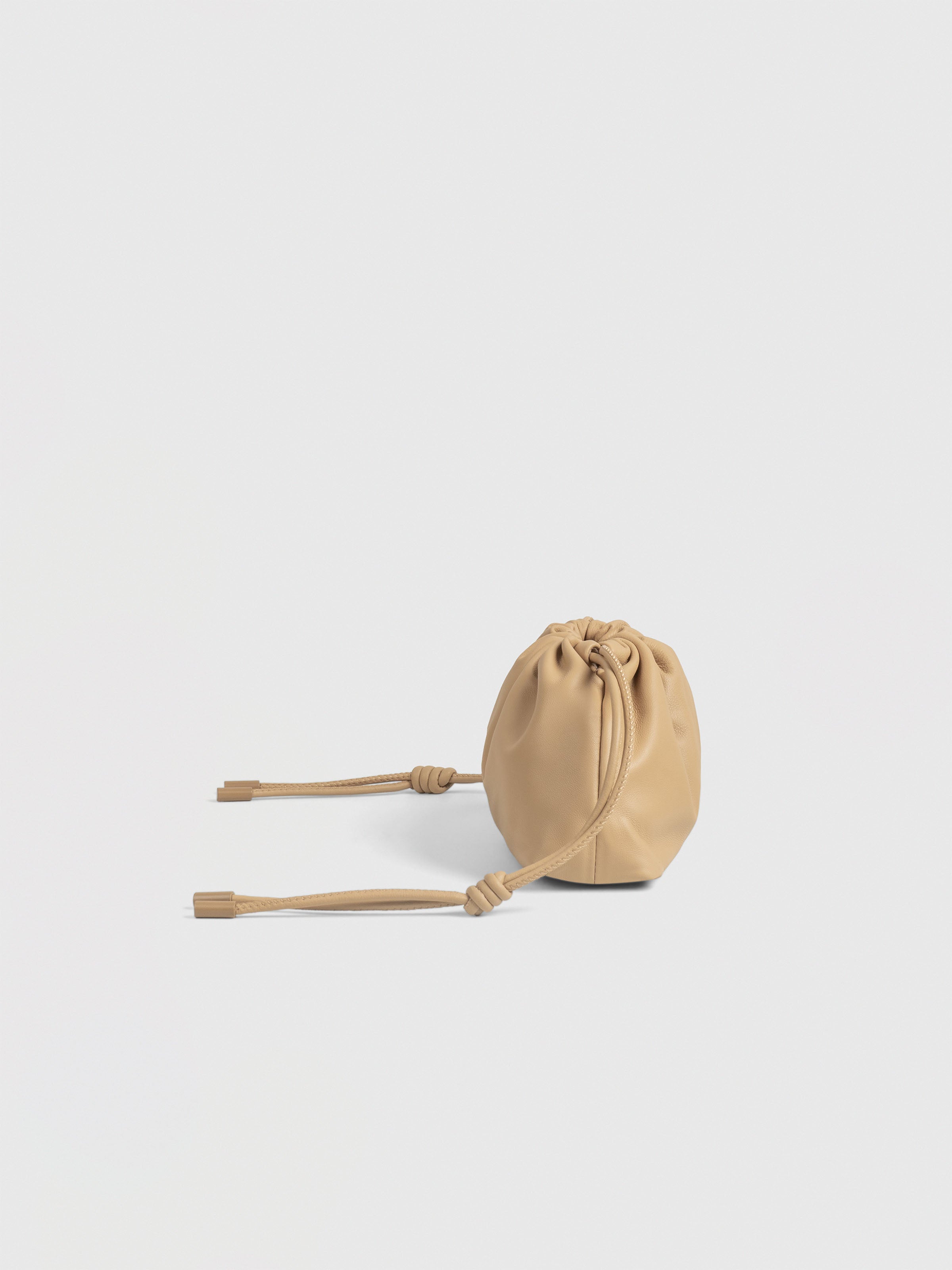 Mini Leather Pouf Bag 2 Mini Leather Pouf Bag