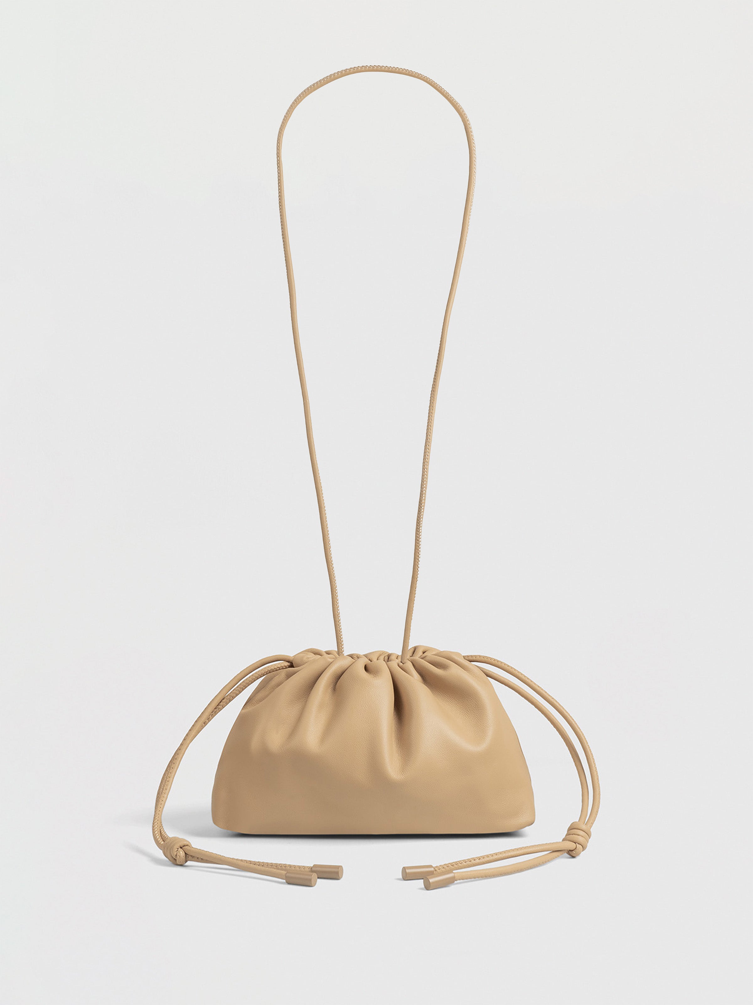Mini Leather Pouf Bag 3 Mini Leather Pouf Bag