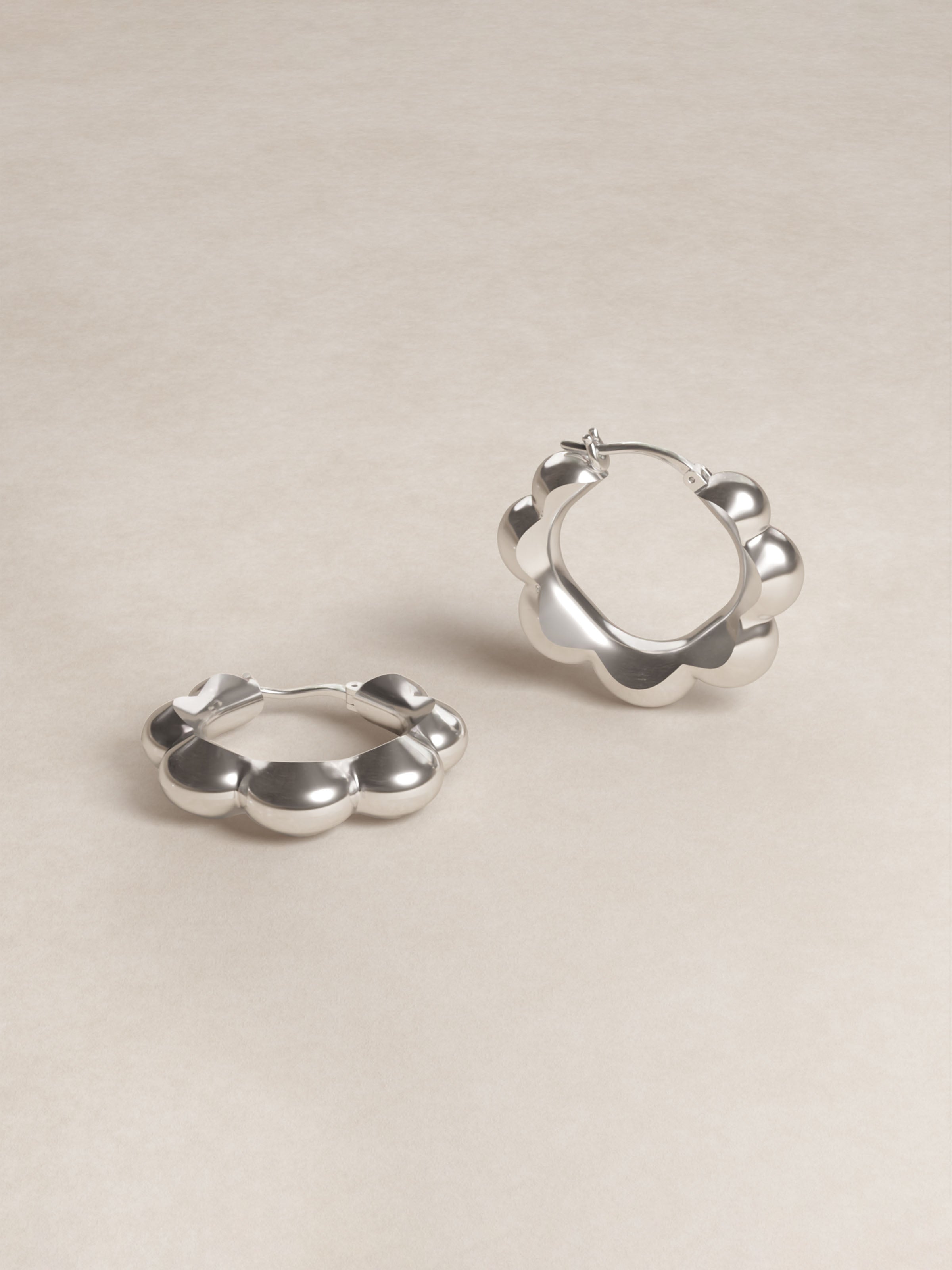 DOE Petal Hoops Earrings